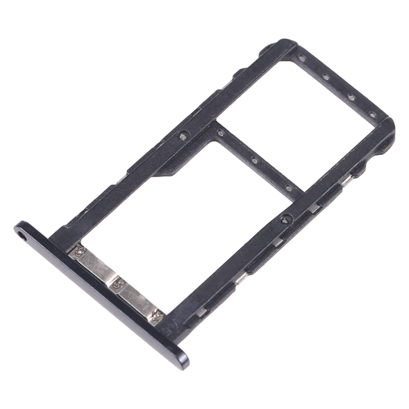 For Lenovo Z5 L78011 SIM Card Tray + SIM Card Tray / Micro SD Card Tray  Grey
