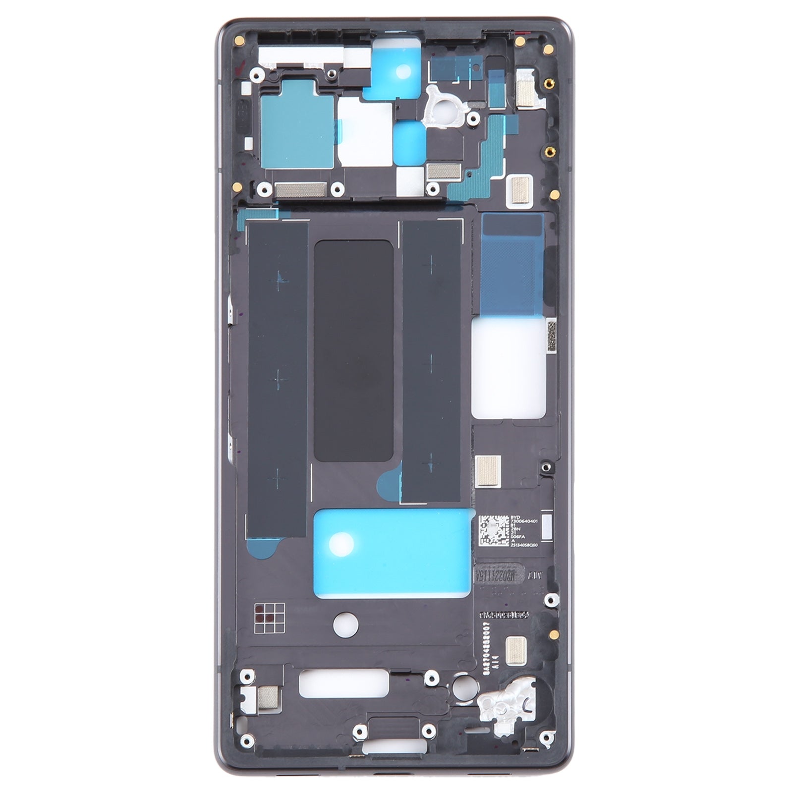 For Google Pixel 7A Middle Frame Bezel Plate  Black