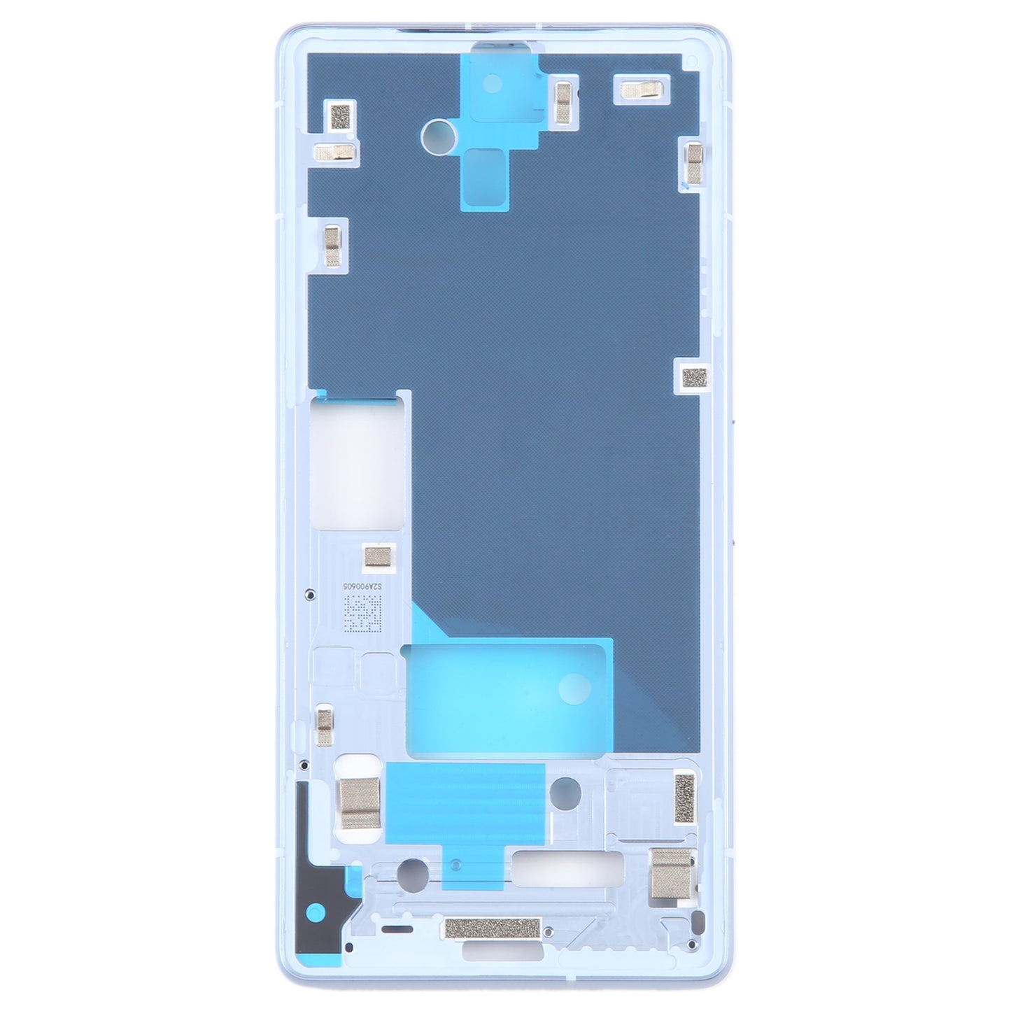 For Google Pixel 7A Middle Frame Bezel Plate  Blue
