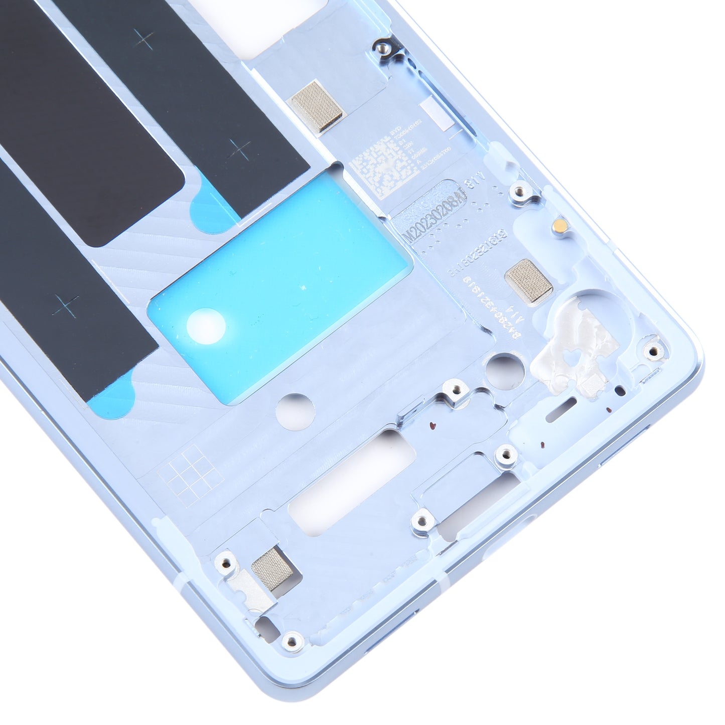 For Google Pixel 7A Middle Frame Bezel Plate  Blue