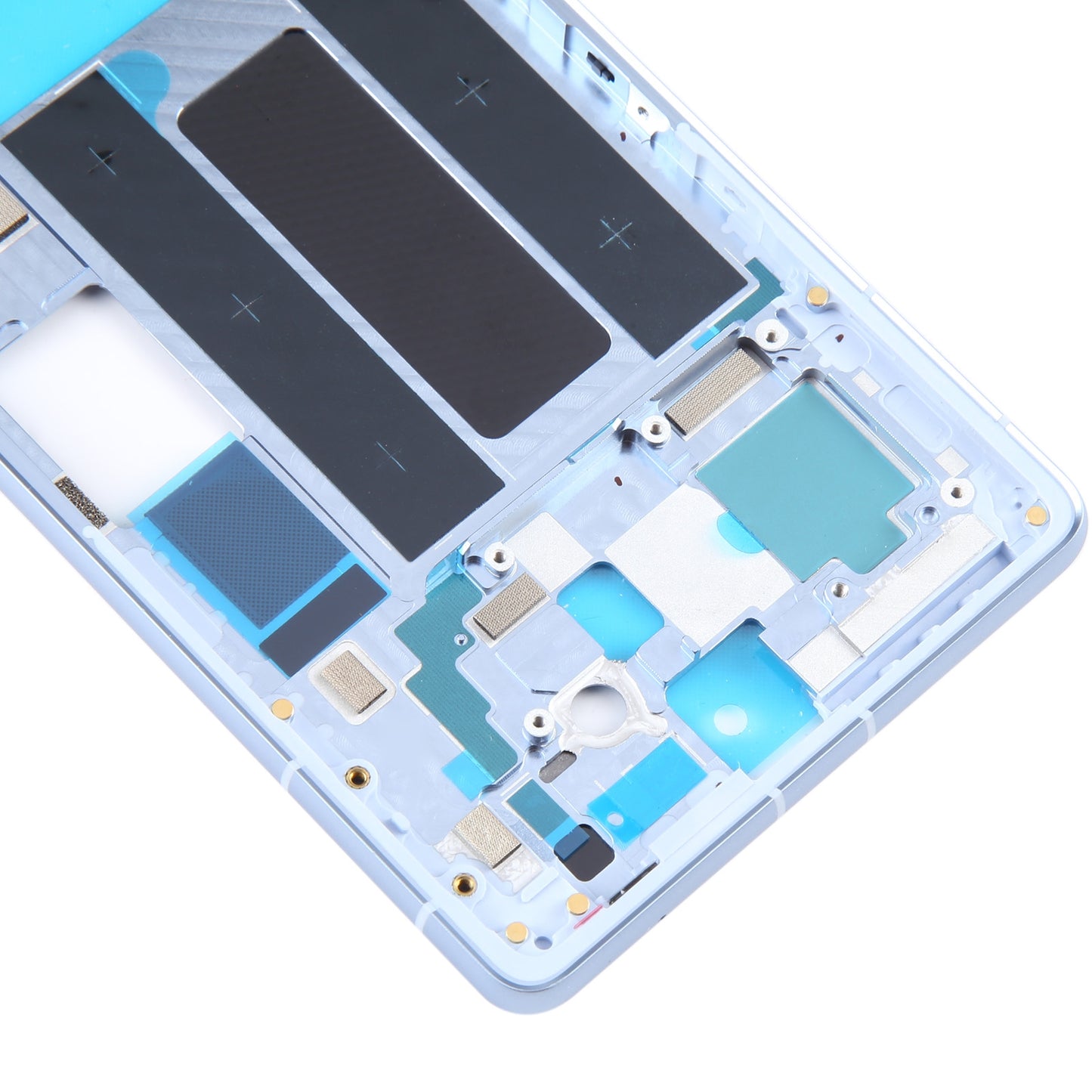 For Google Pixel 7A Middle Frame Bezel Plate  Blue
