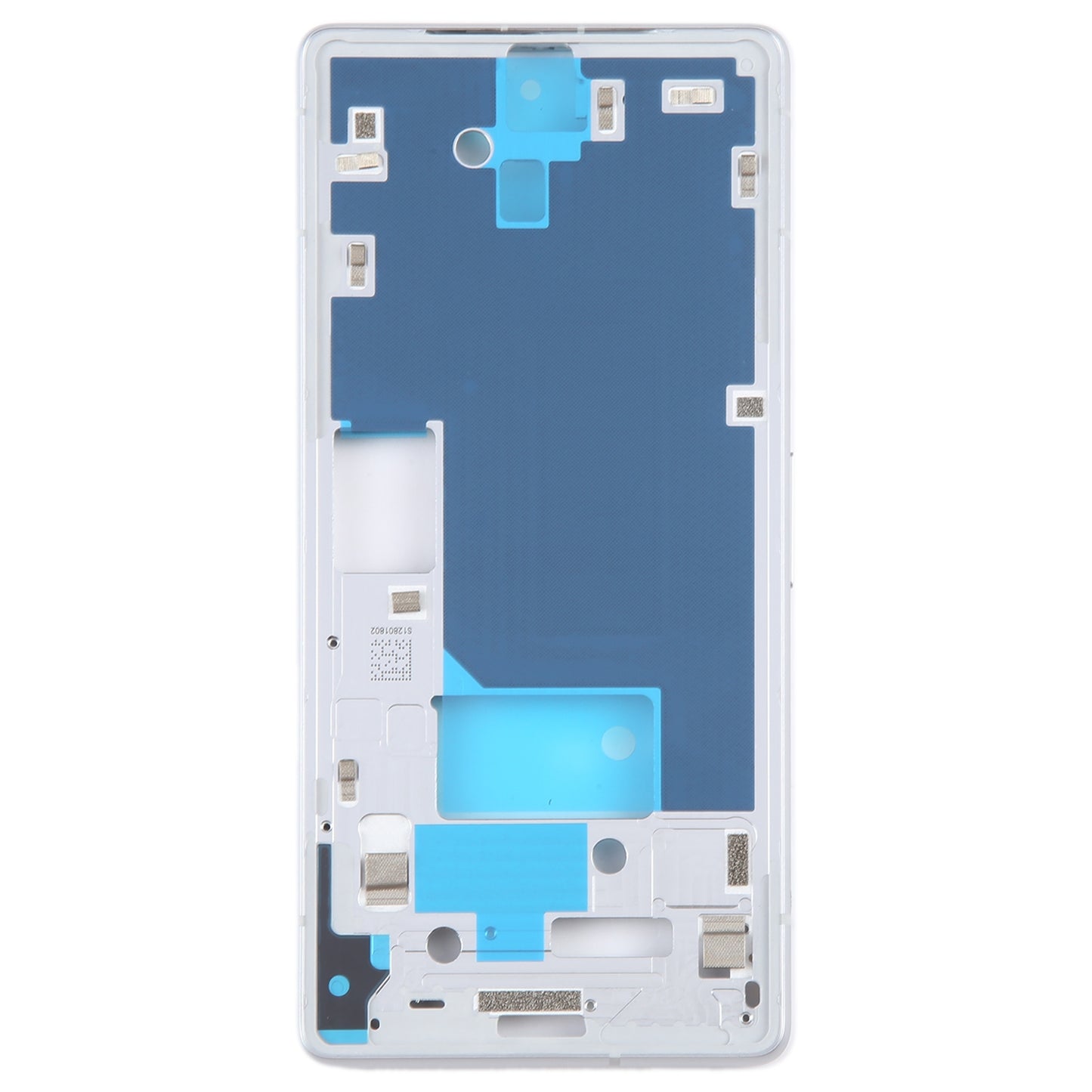 For Google Pixel 7A Middle Frame Bezel Plate  Silver