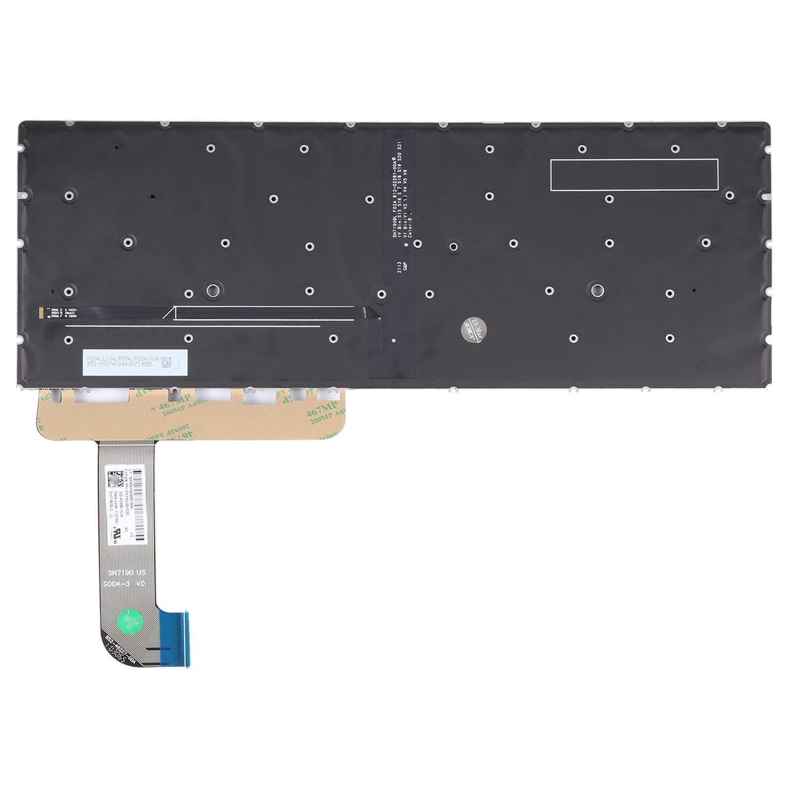 For HP Zbook Studio G7 G8 M14606-00 US Version Keyboard with Backlight