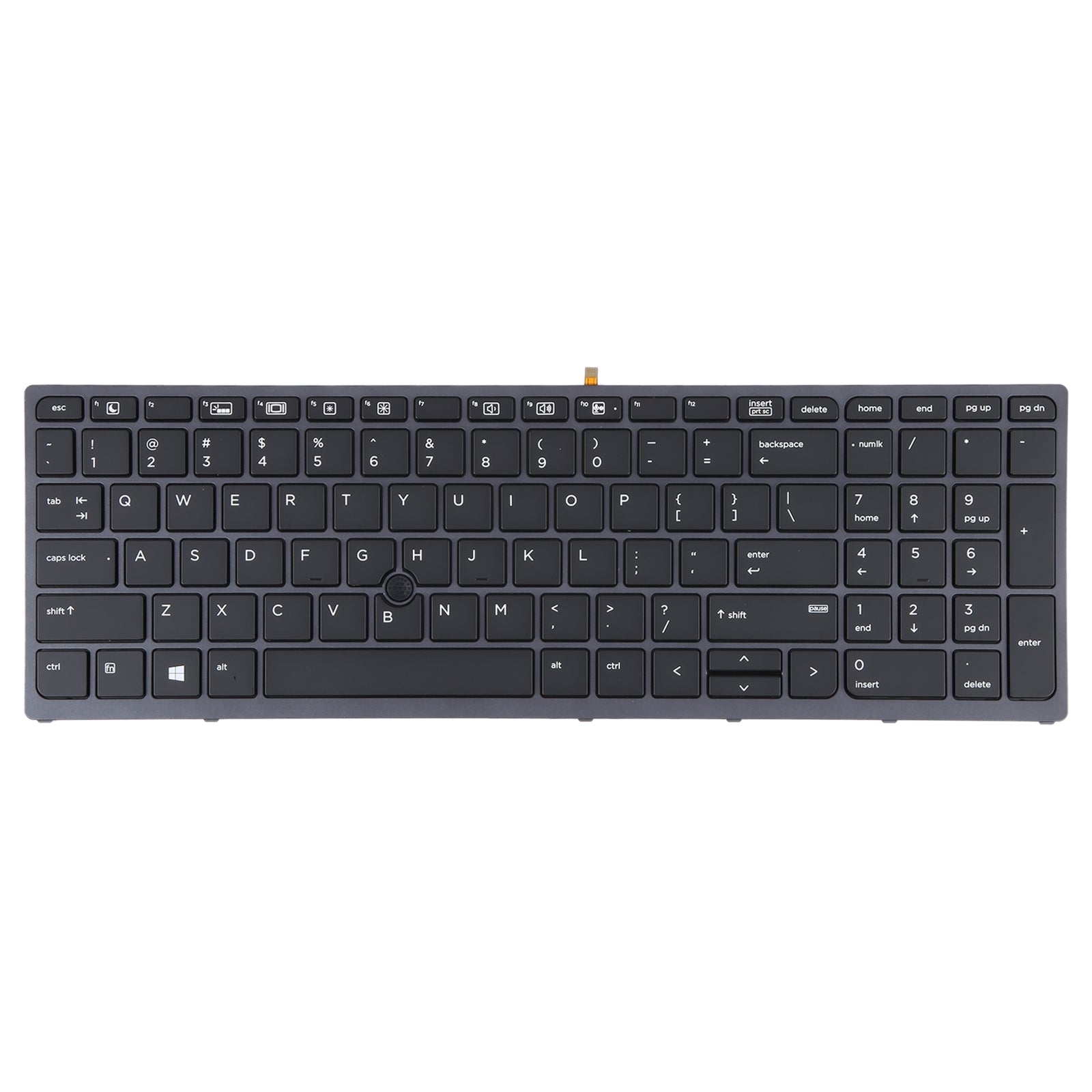 For HP ZBOOK 15 G3 17 G3 US Version Keyboard with Backlight and Pointing