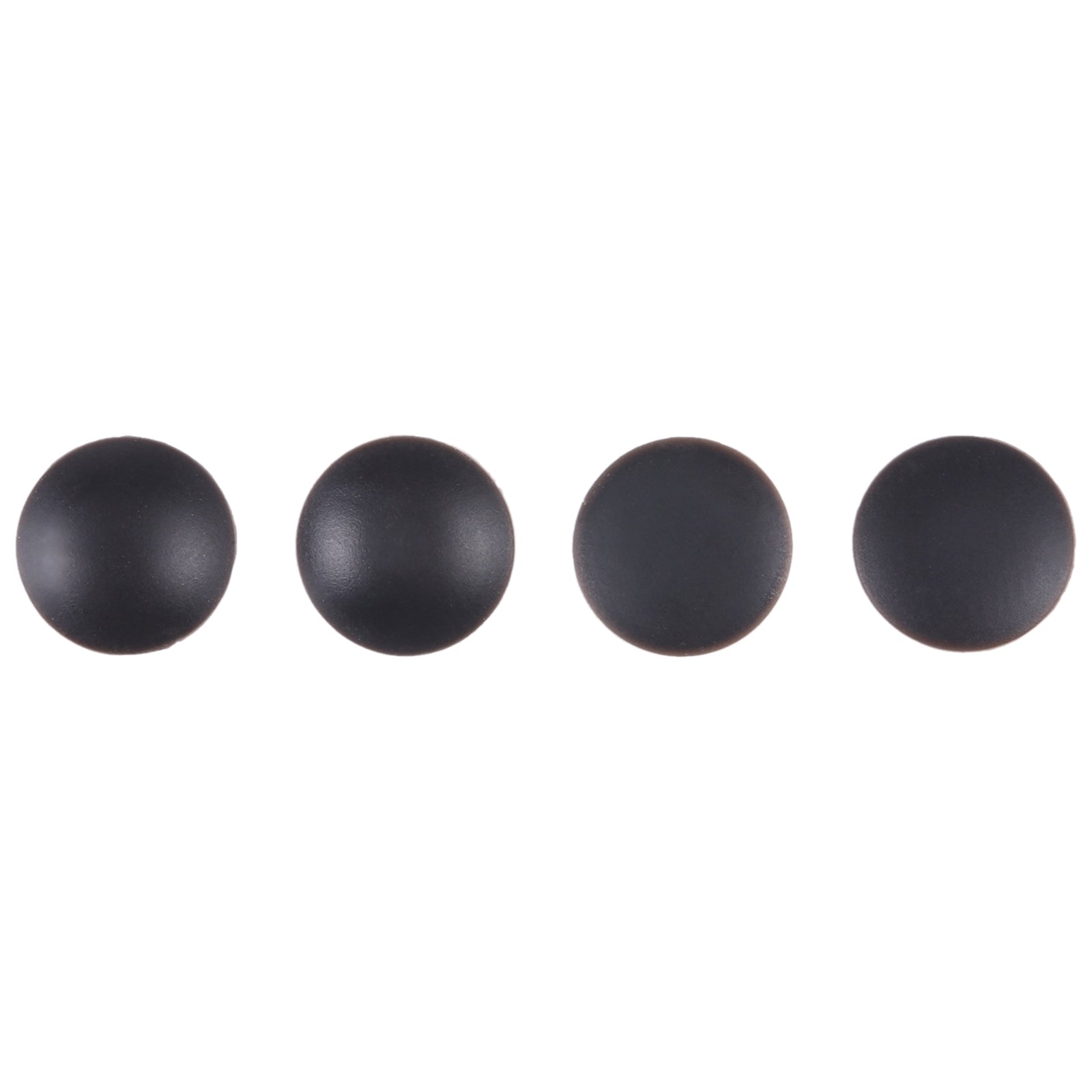 For MicroSurface Lap 1 / 2 1769 13.5 inch  4 in 1 Bottom Case Rubber Mats  Black