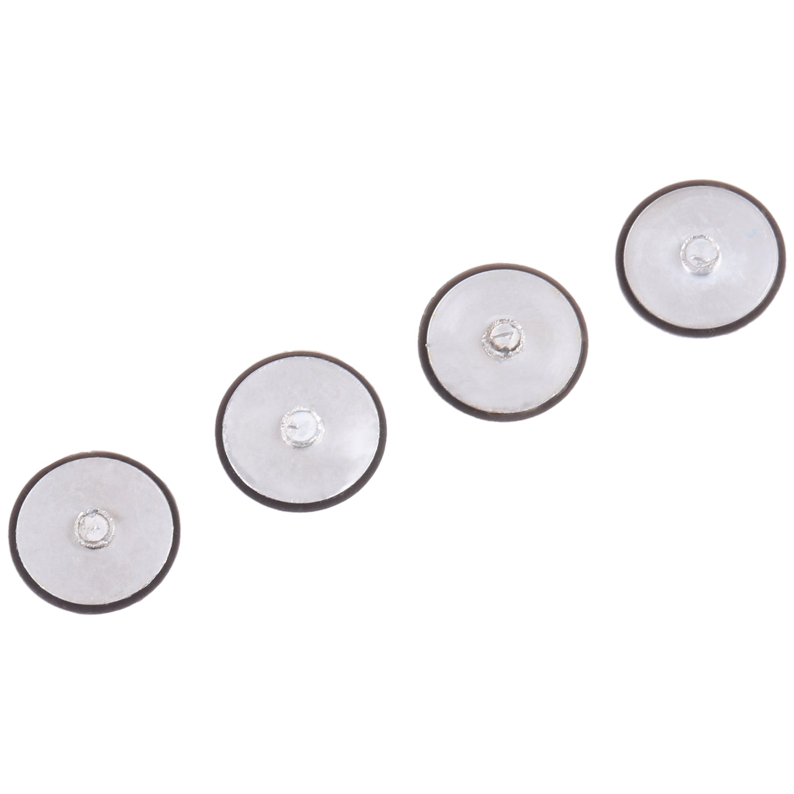 For MicroSurface Lap 1 / 2 1769 13.5 inch  4 in 1 Bottom Case Rubber Mats  Black