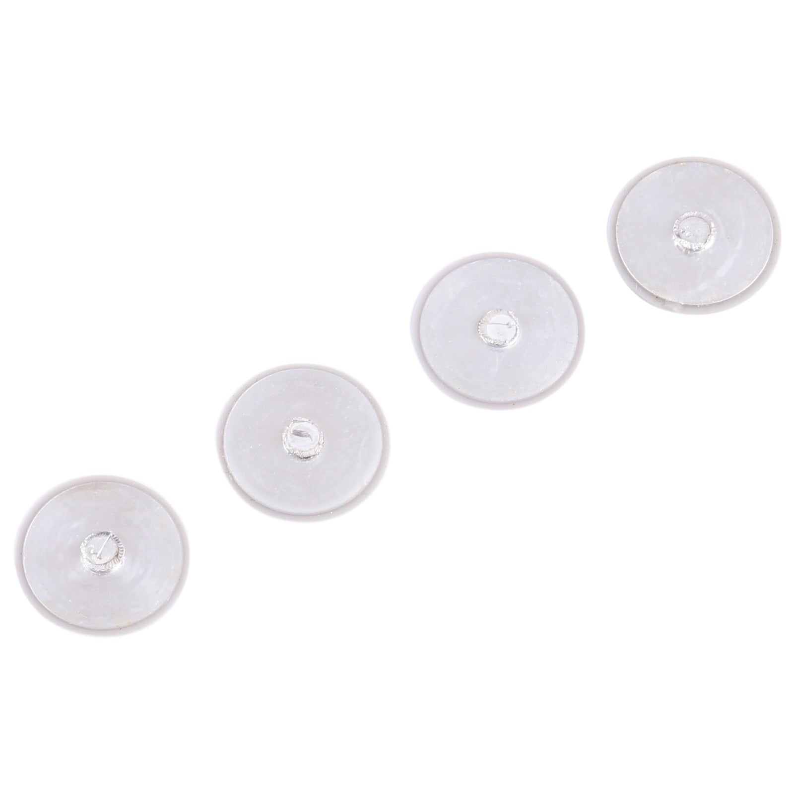 For MicroSurface Lap 1 / 2 1769 13.5 inch  4 in 1 Bottom Case Rubber Mats  Grey