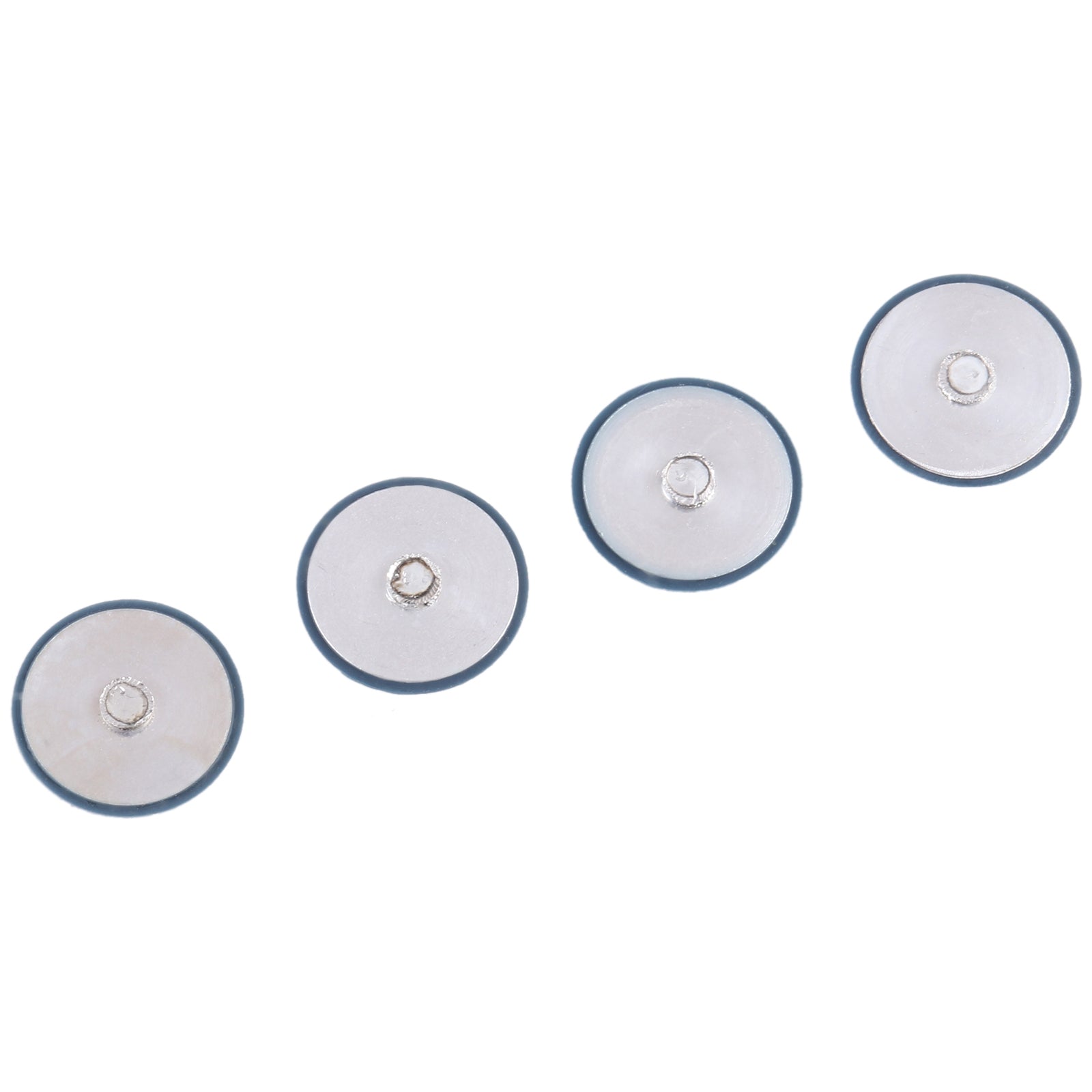 For MicroSurface Lap 1 / 2 1769 13.5 inch  4 in 1 Bottom Case Rubber Mats  Blue