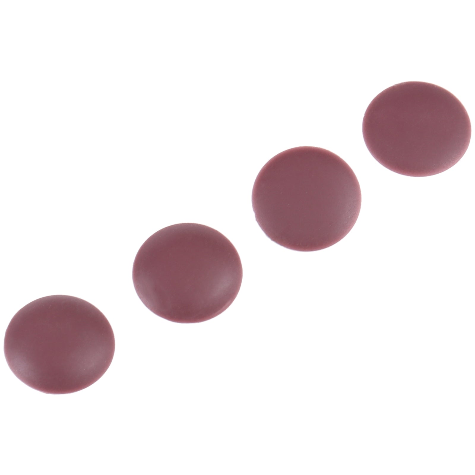 For MicroSurface Lap 1 / 2 1769 13.5 inch  4 in 1 Bottom Case Rubber Mats  Red