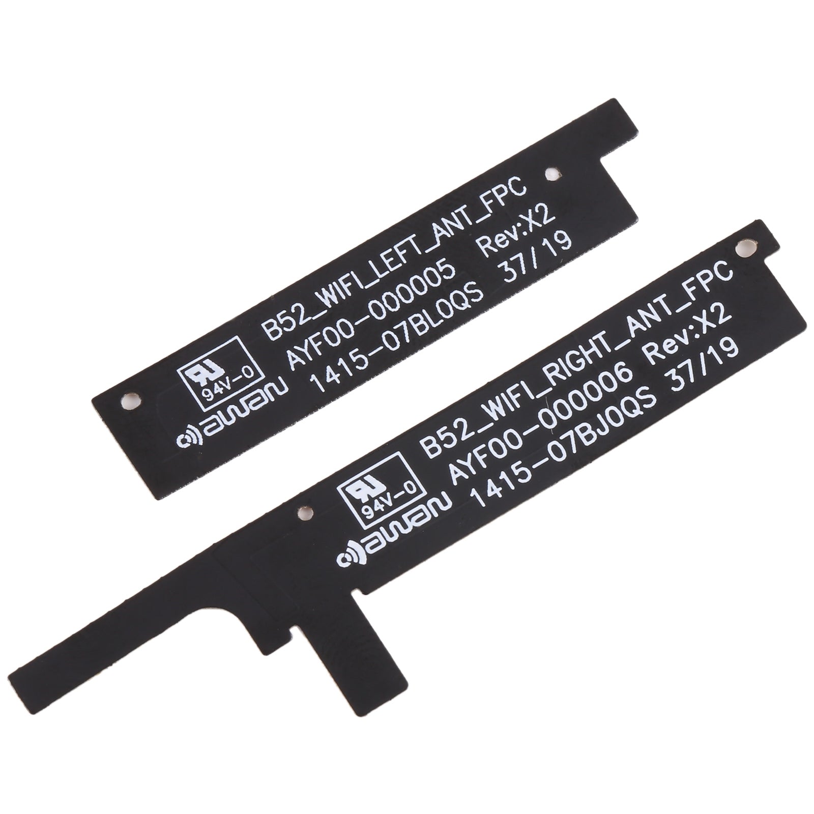 For MicroSurface Pro 7 1 Pair WIFI Signal Antenna Flex Cable Plastic Frame