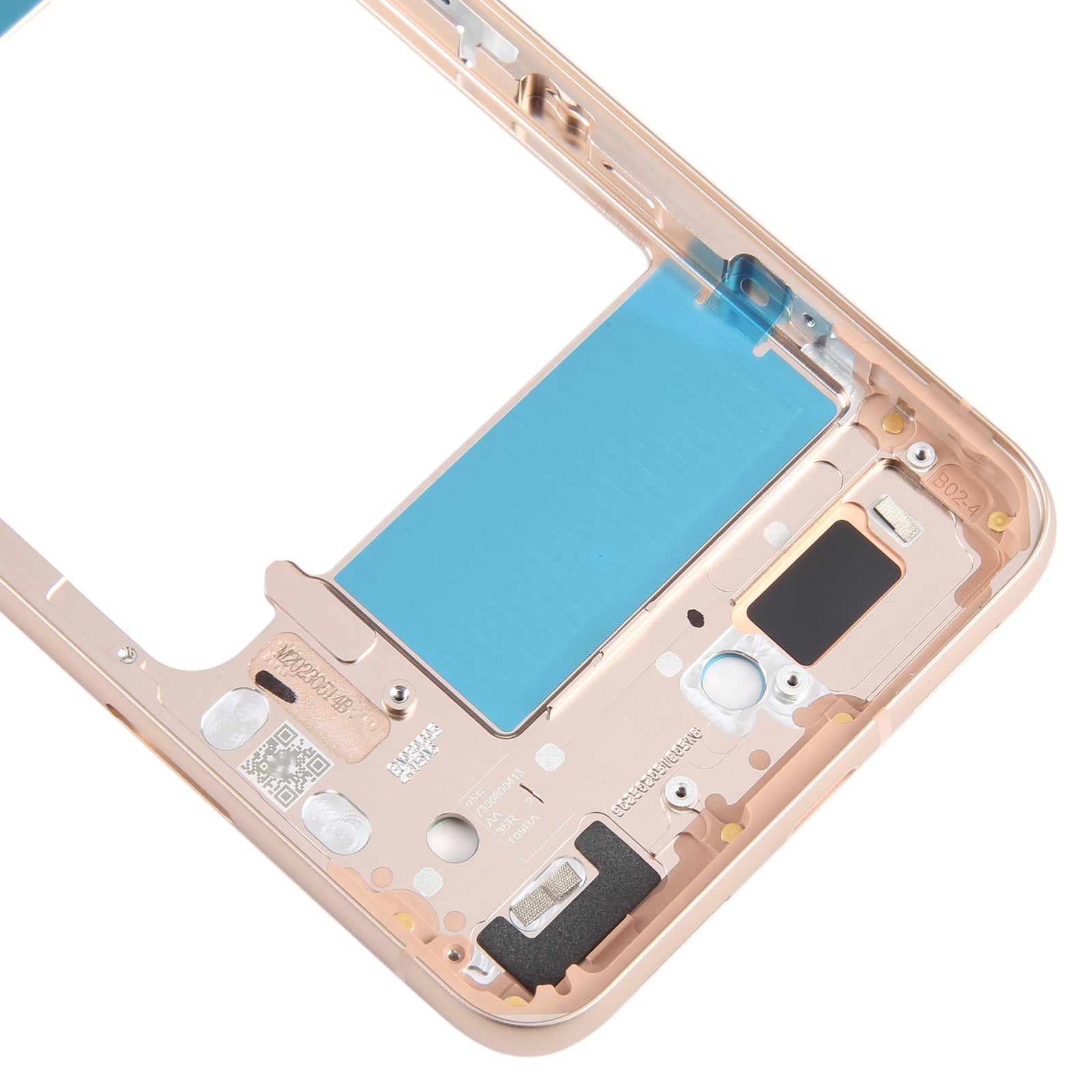 For Google Pixel 8 Front Housing LCD Frame Bezel Plate  Gold