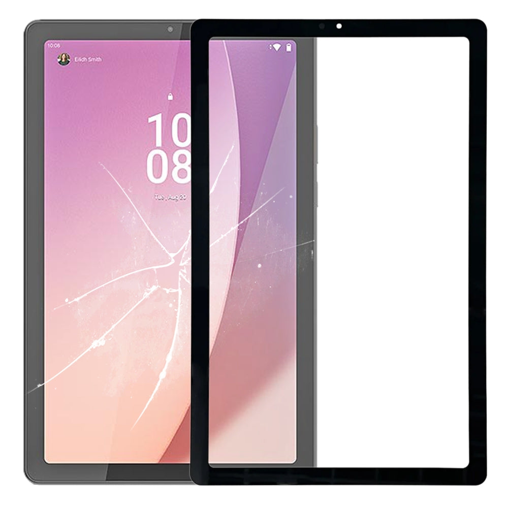 For Lenovo Tab M9 TB-310FU TB-310XU TB310XC TB310FU Front Screen Outer Glass Lens  Black