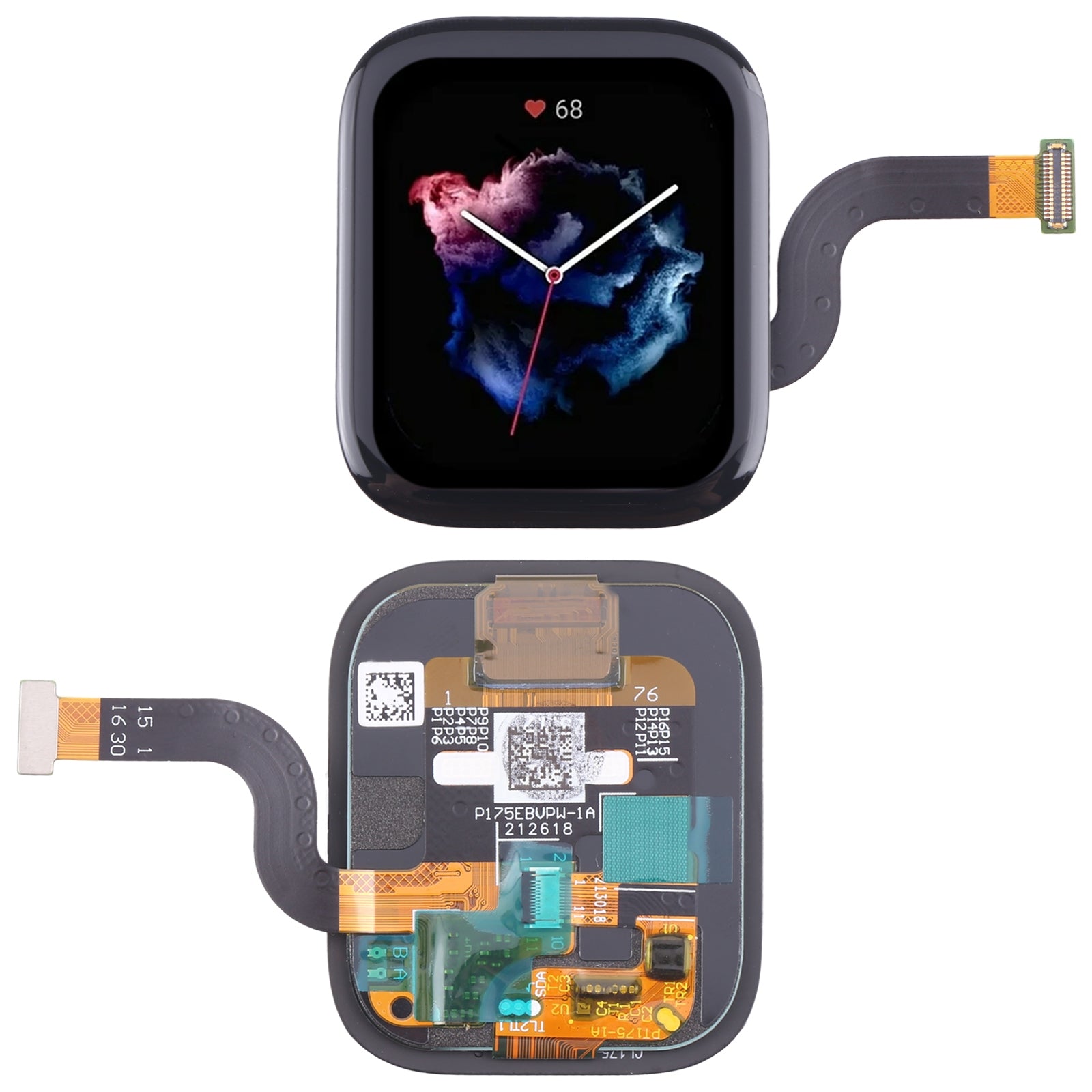 For Amazfit GTS 3 LCD Screen with Digitizer Full Assembly