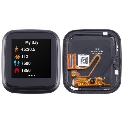 For Garmin Venu SQ LCD Screen with Digitizer Full Assembly Black