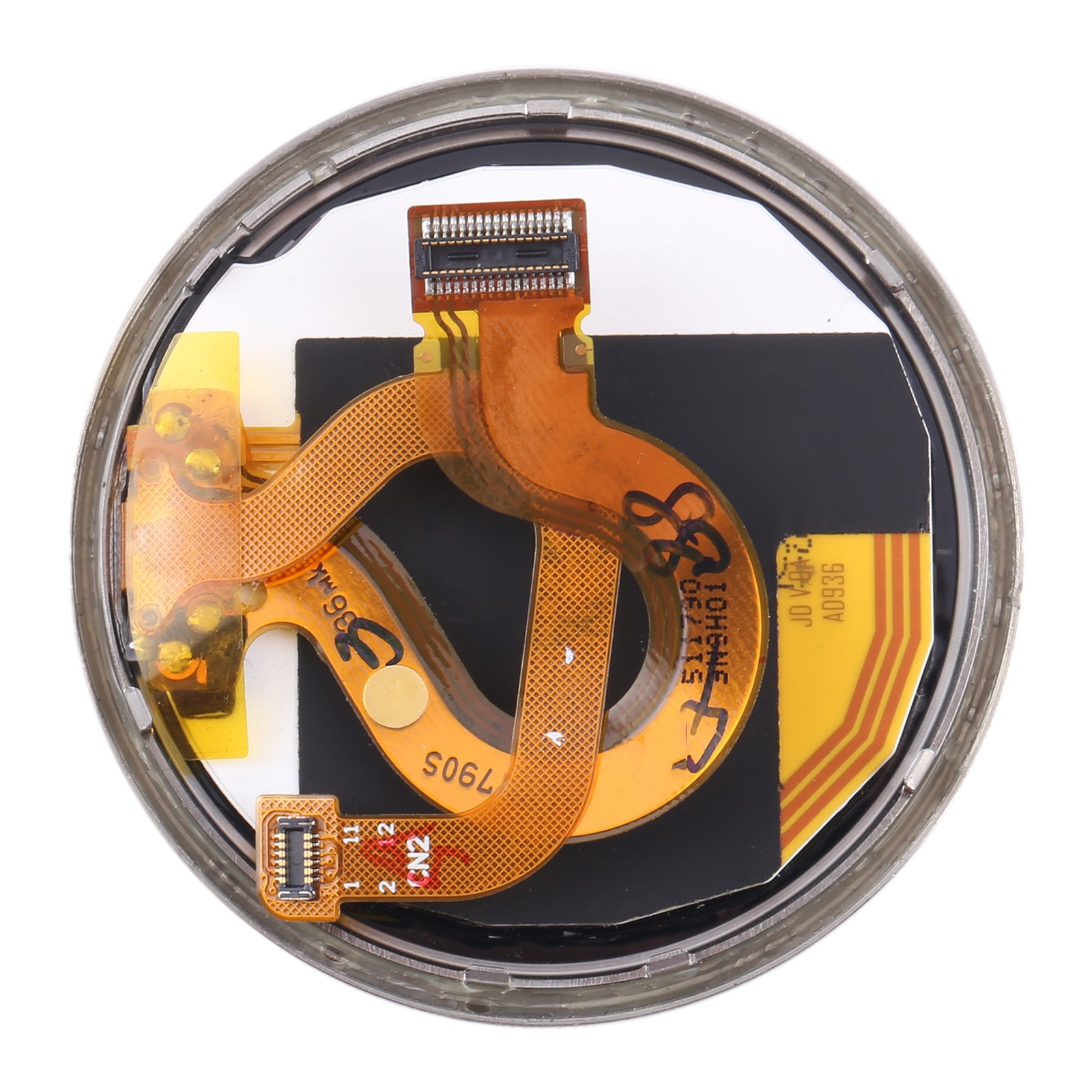 For Garmin Vivoactive 4 LCD Screen with Digitizer Full Assembly Silver