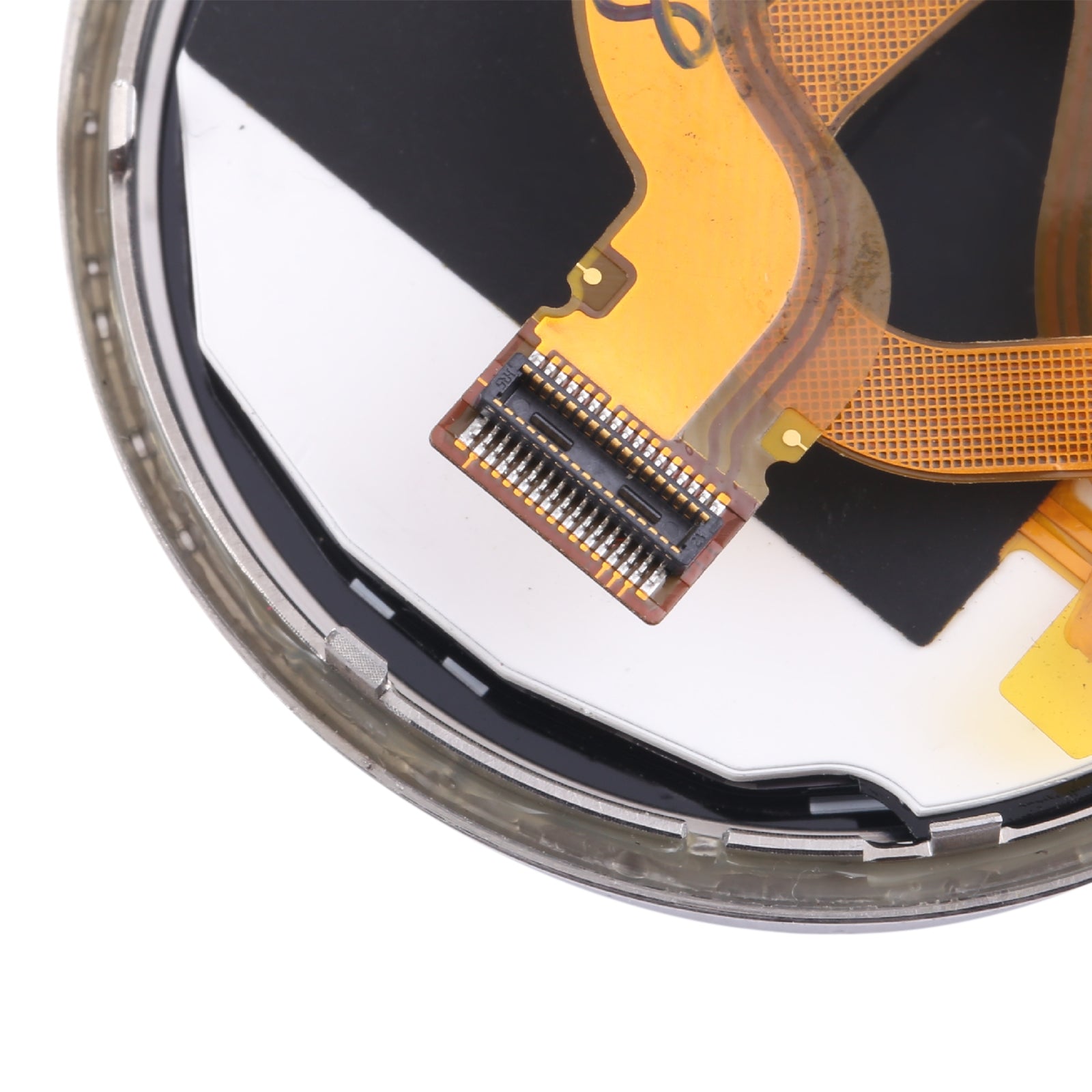 For Garmin Vivoactive 4 LCD Screen with Digitizer Full Assembly Silver