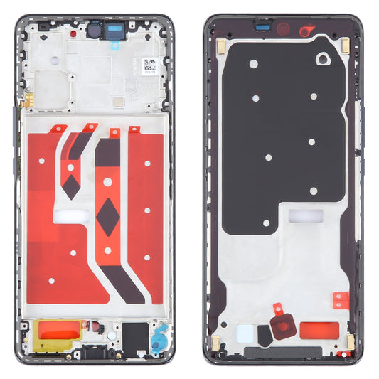 For Honor X9b Middle Frame Bezel Plate  Black