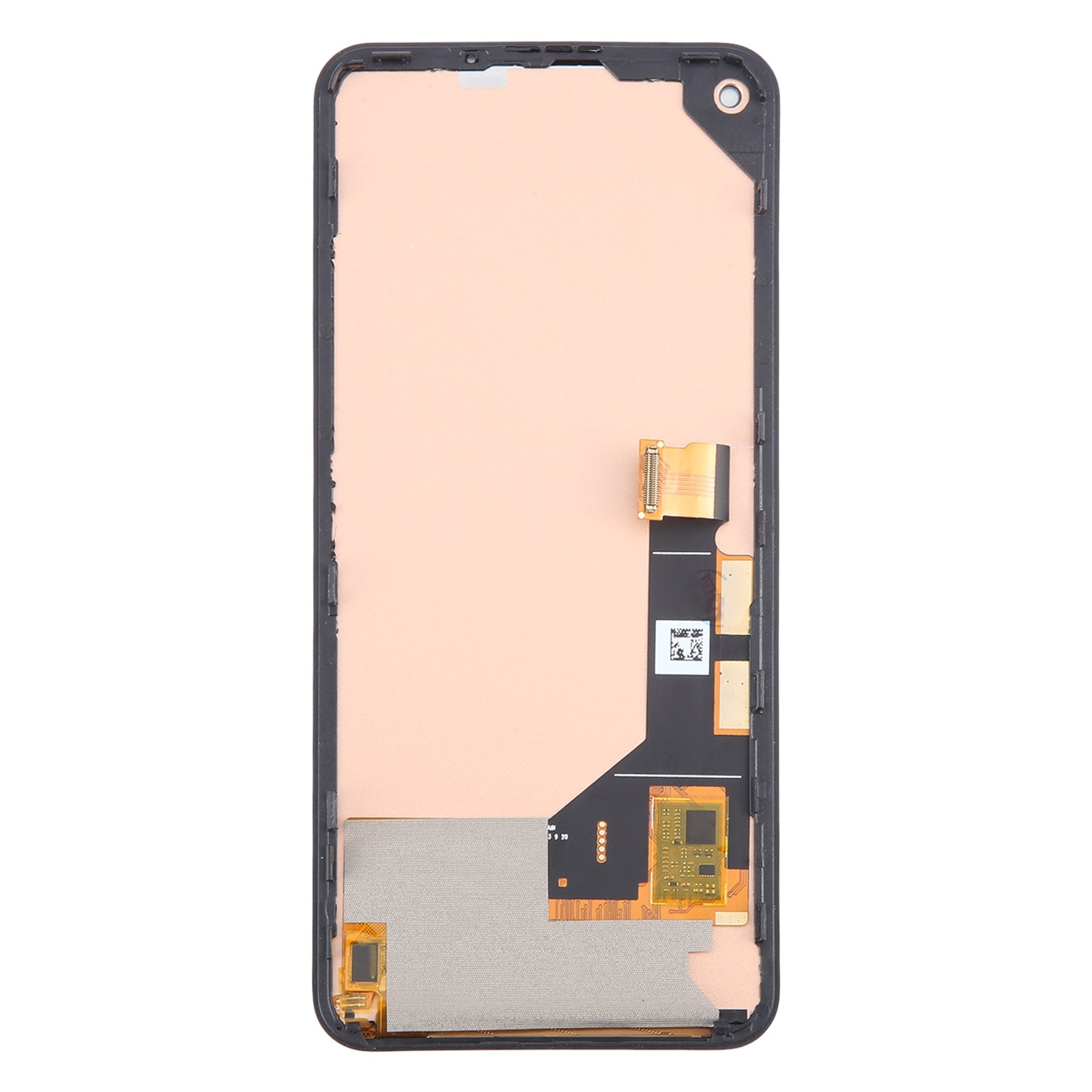 For Google Pixel 5a 5G G1F8F G4S1M TFT LCD Screen with Digitizer Full Assembly, Not Supporting Fingerprint Identification  Black