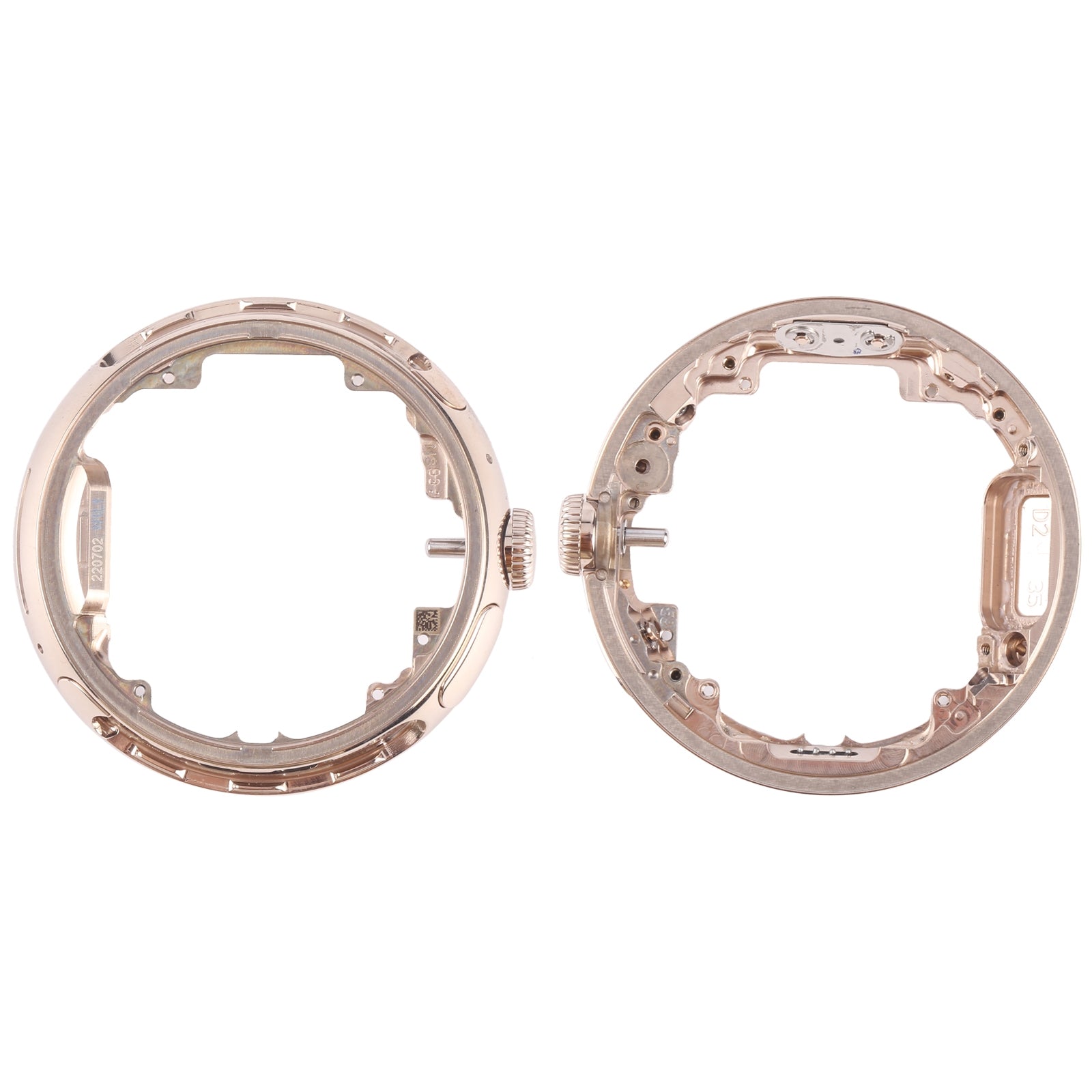 For Google Pixel Watch GWT9R/GBZ4S/GQF4C LCD Screen Frame Bezel Plate  Gold