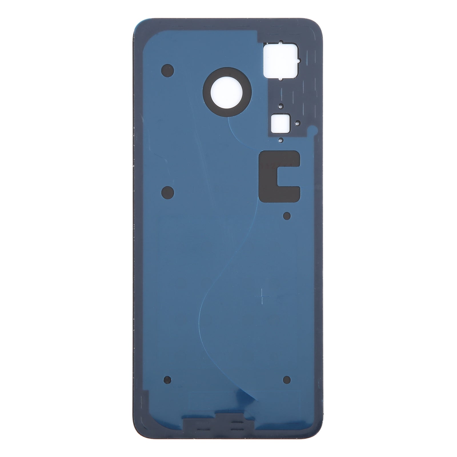 For itel P55 Battery Back Cover Black