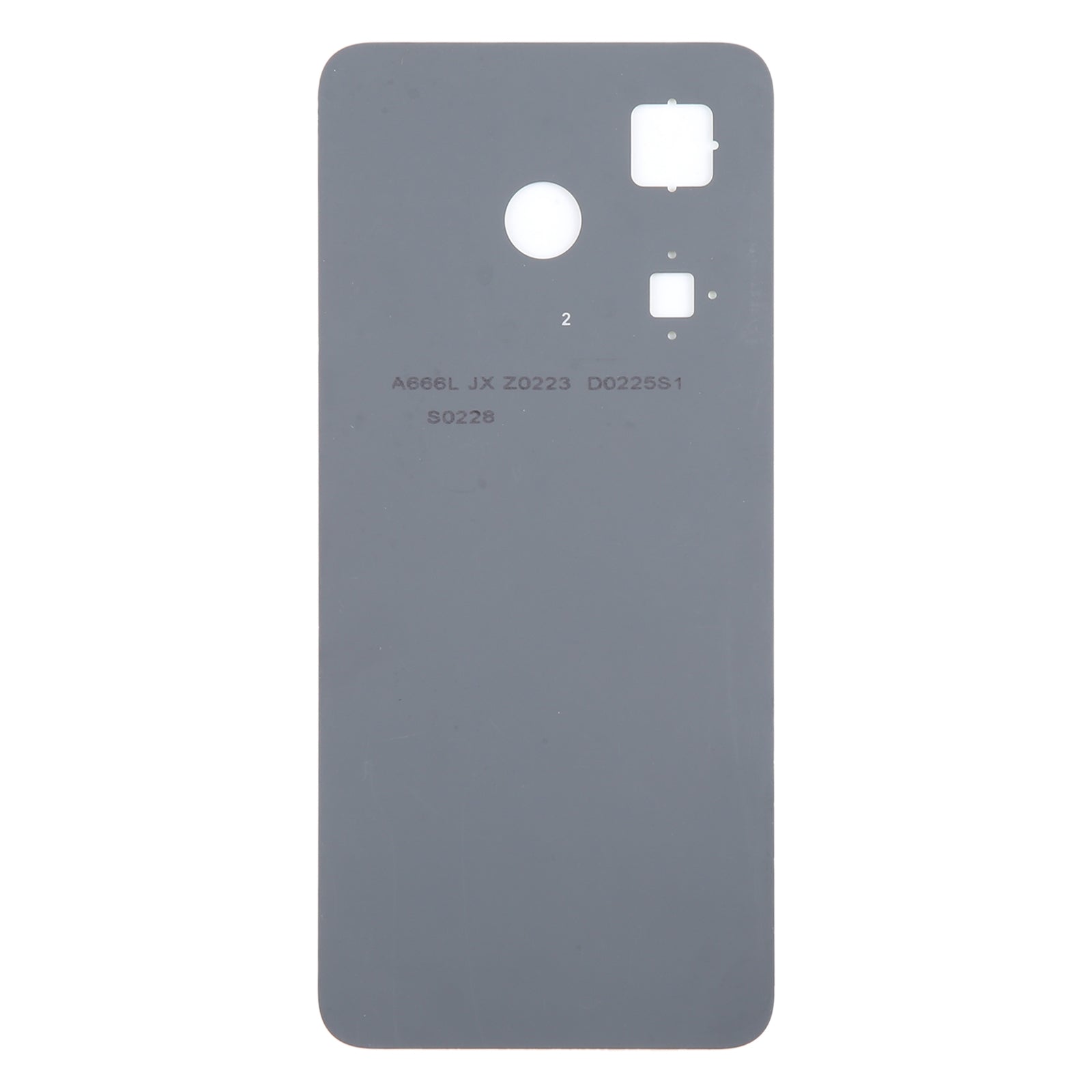 For itel P55 Battery Back Cover Blue