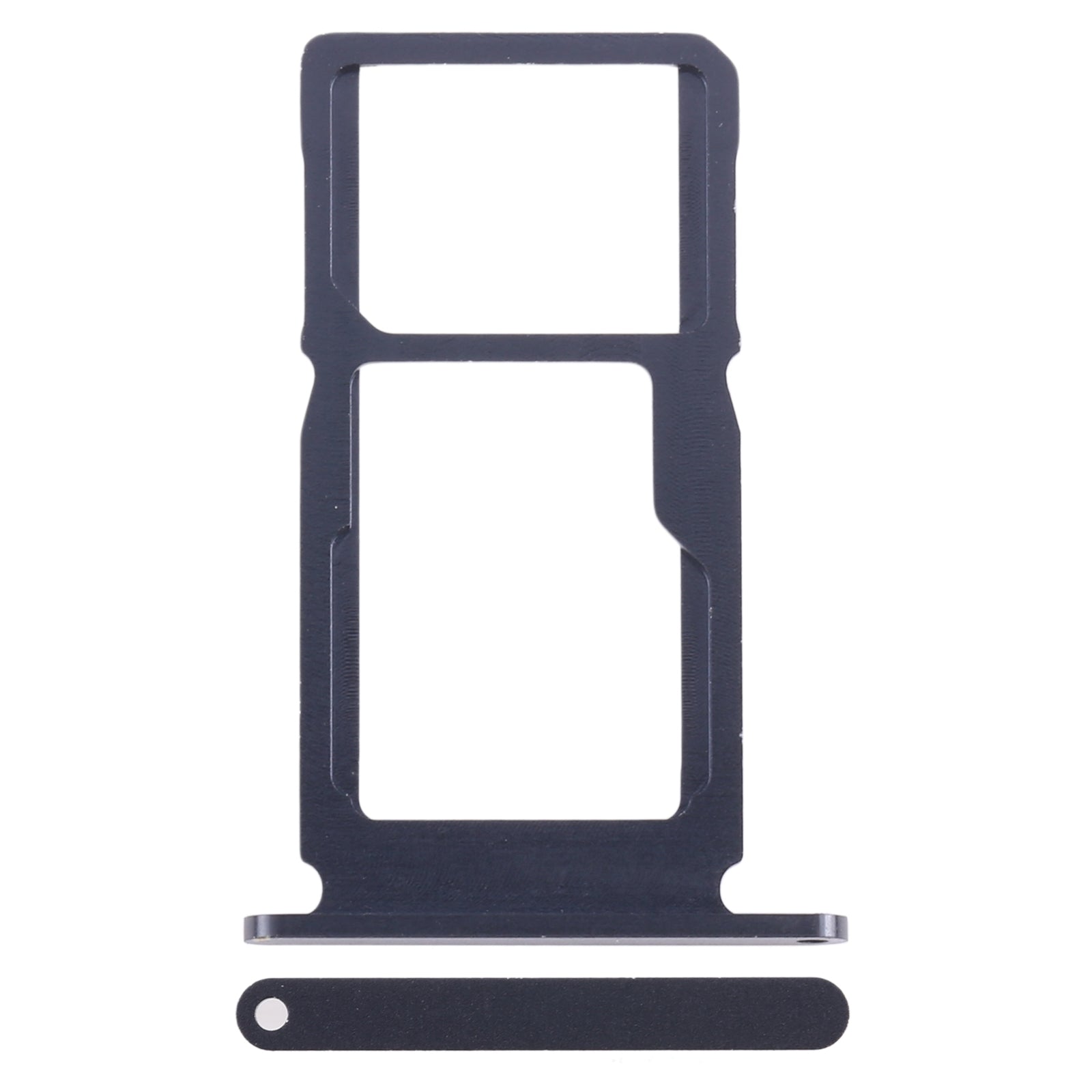 For HTC Desire 20 Pro SIM Card Tray + SIM / Micro SD Card Tray  Black