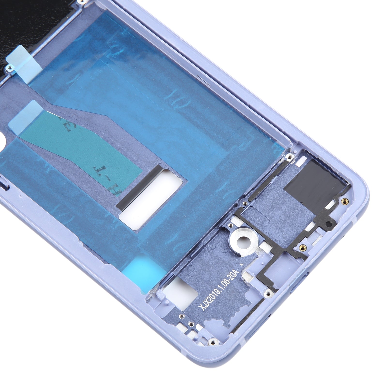 For HTC U19e Front Housing LCD Frame Bezel Plate  Blue