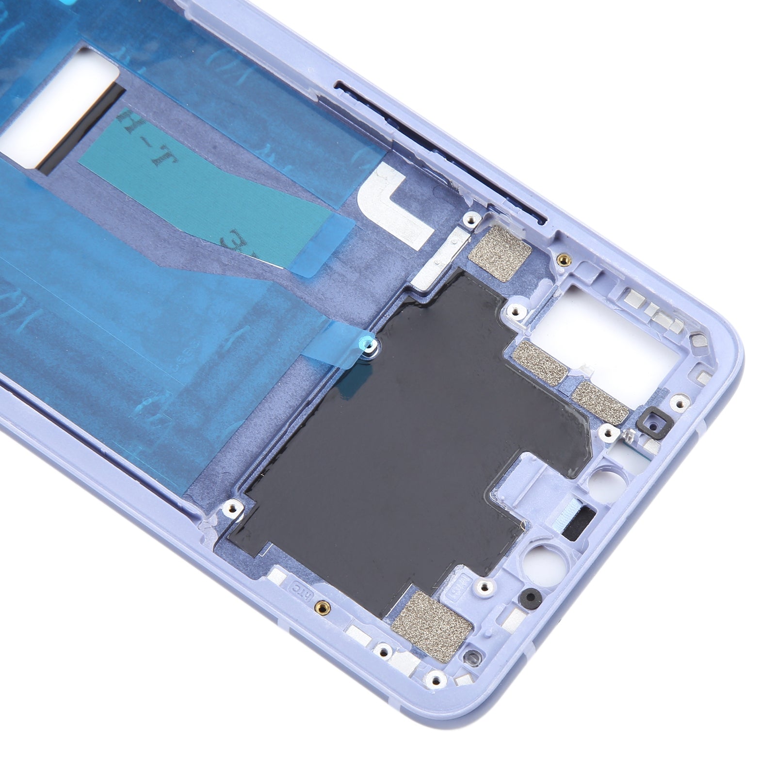 For HTC U19e Front Housing LCD Frame Bezel Plate  Blue