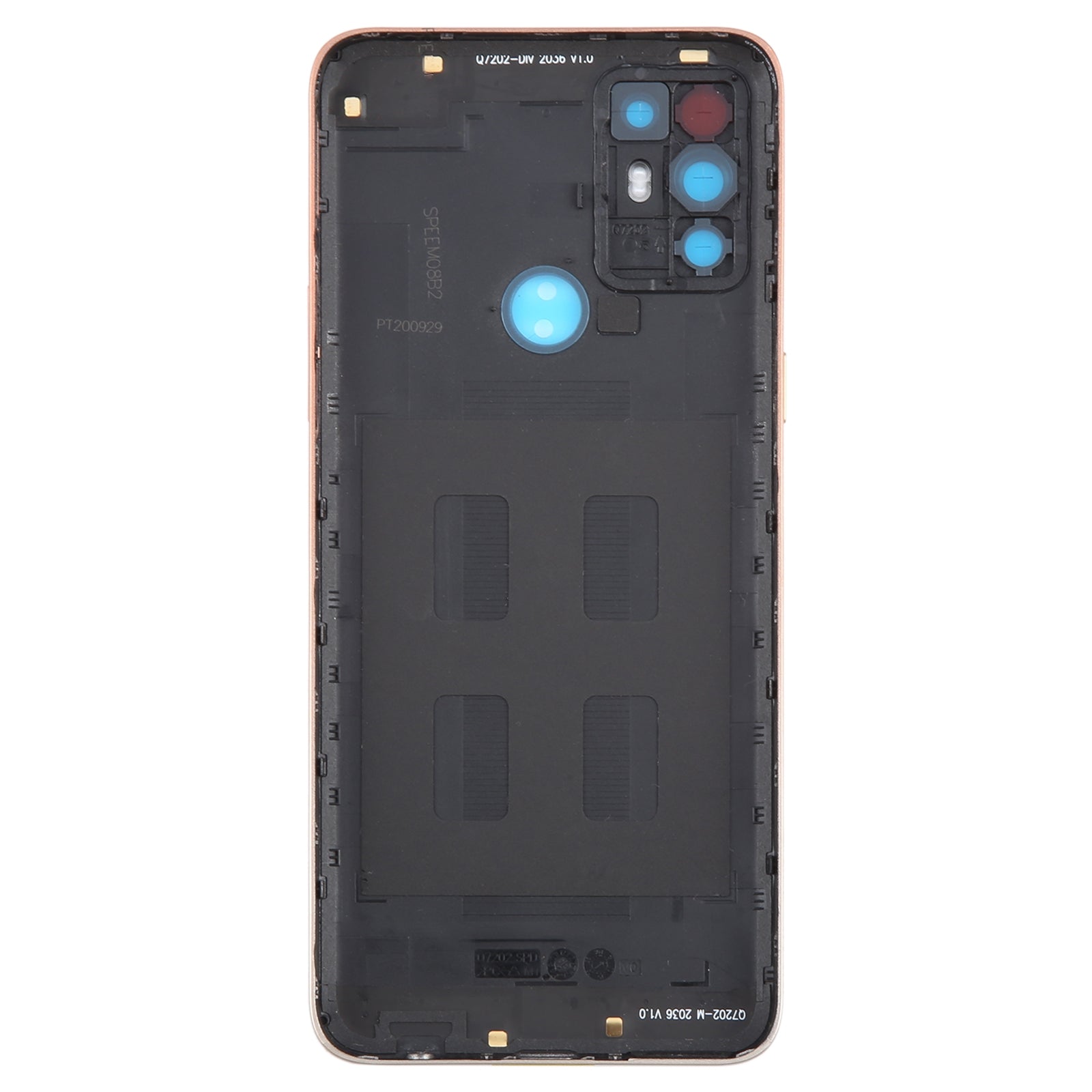 For HTC Desire 20+ Battery Back Cover Orange