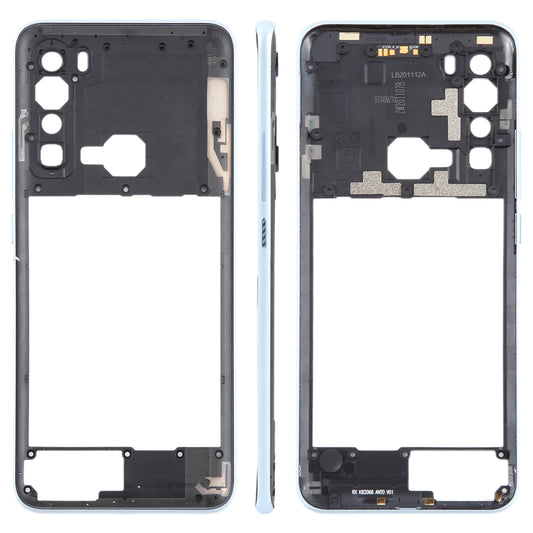 For HTC U20 5G Middle Frame Bezel Plate  White