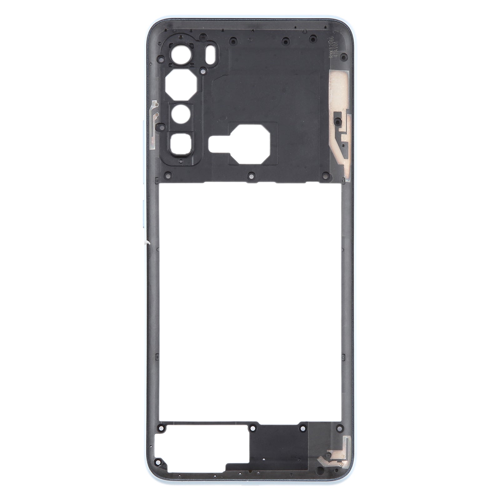 For HTC U20 5G Middle Frame Bezel Plate  White