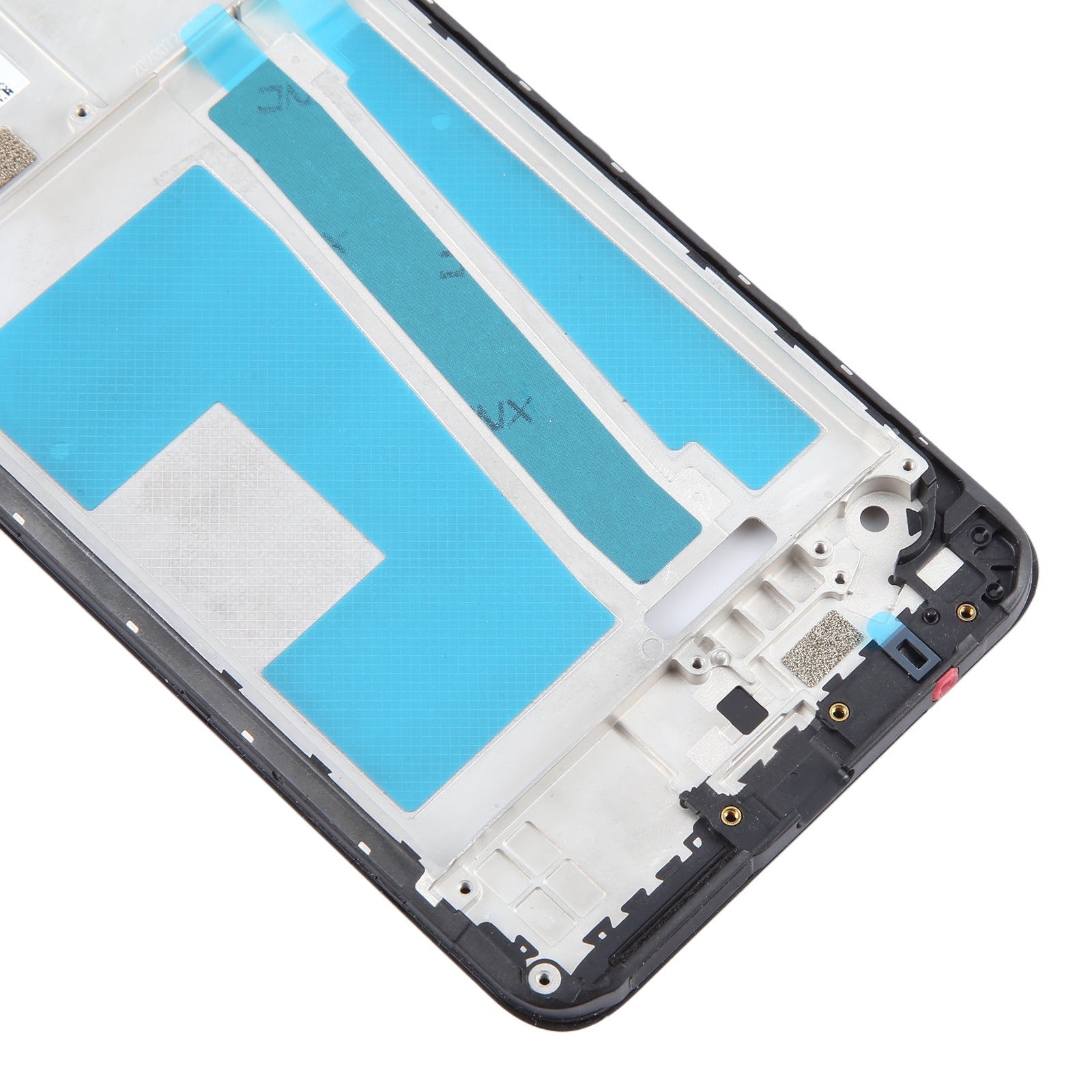 For HTC U20 5G Front Housing LCD Frame Bezel Plate  Black