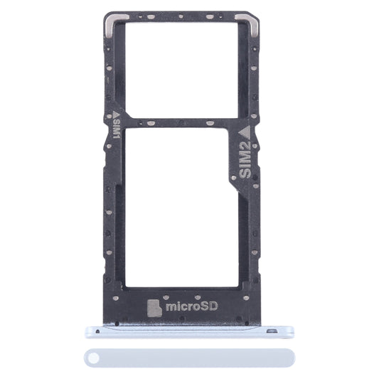 For HTC U20 5G SIM Card Tray + SIM / Micro SD Card Tray  White