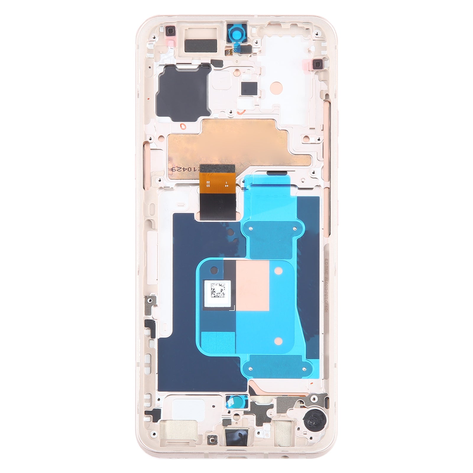 For LG V60 ThinQ KR Version LCD Screen Digitizer Full Assembly with Frame  Gold