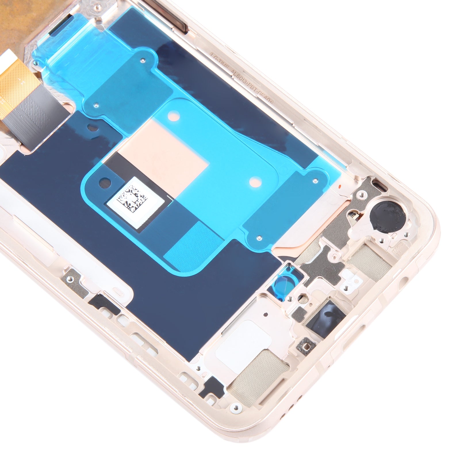 For LG V60 ThinQ KR Version LCD Screen Digitizer Full Assembly with Frame  Gold