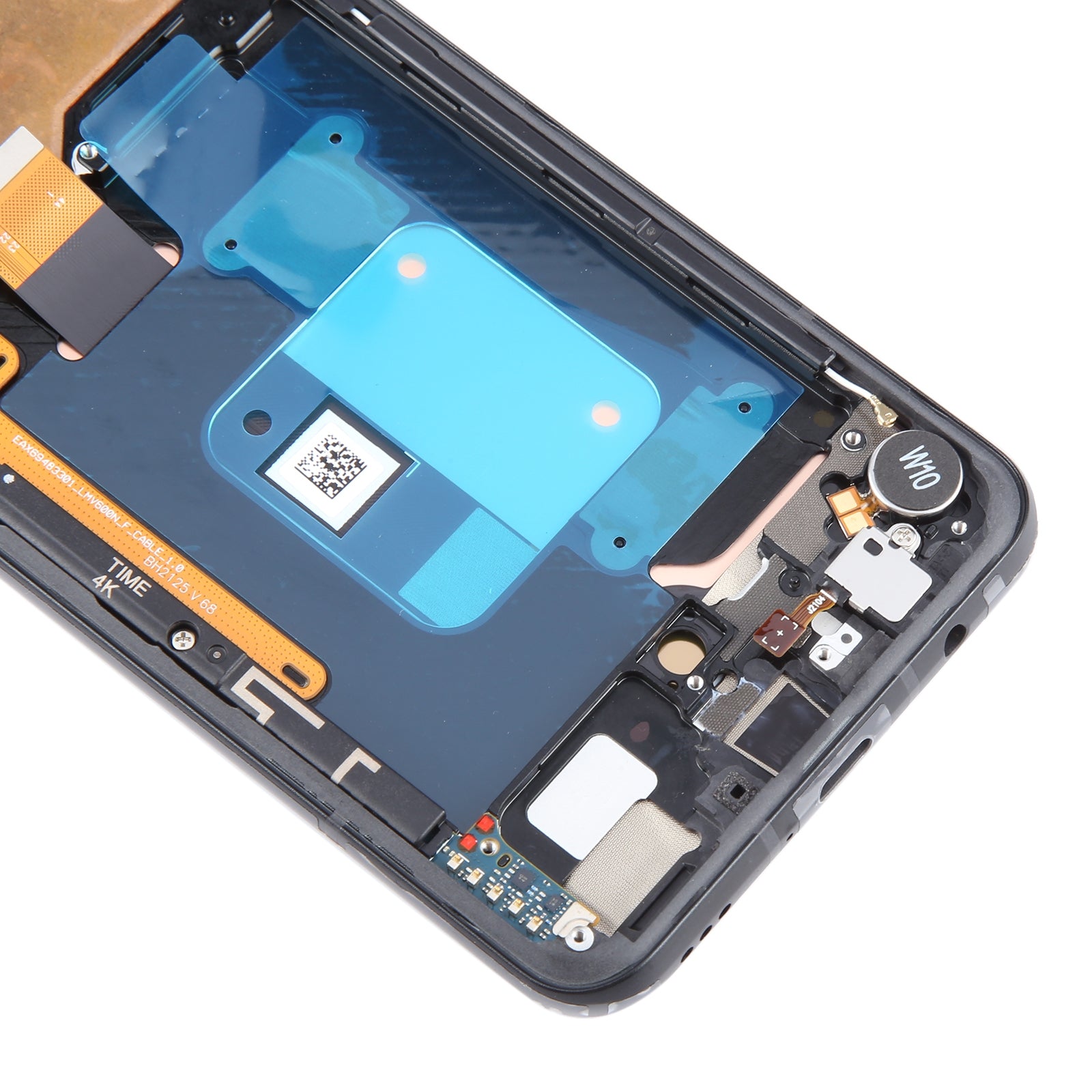 For LG V60 ThinQ US Version LCD Screen Digitizer Full Assembly with Frame  Black