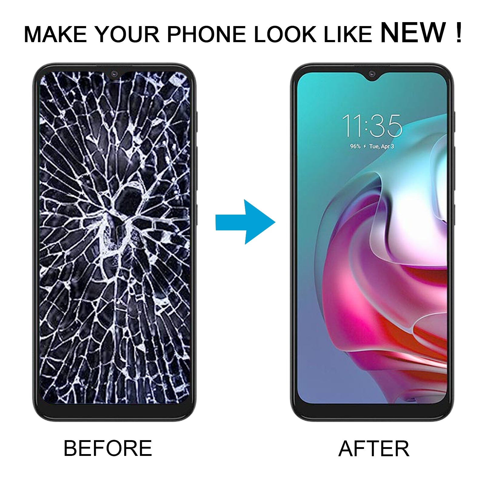 For Lenovo K13 Pro LCD Screen with Digitizer Full Assembly