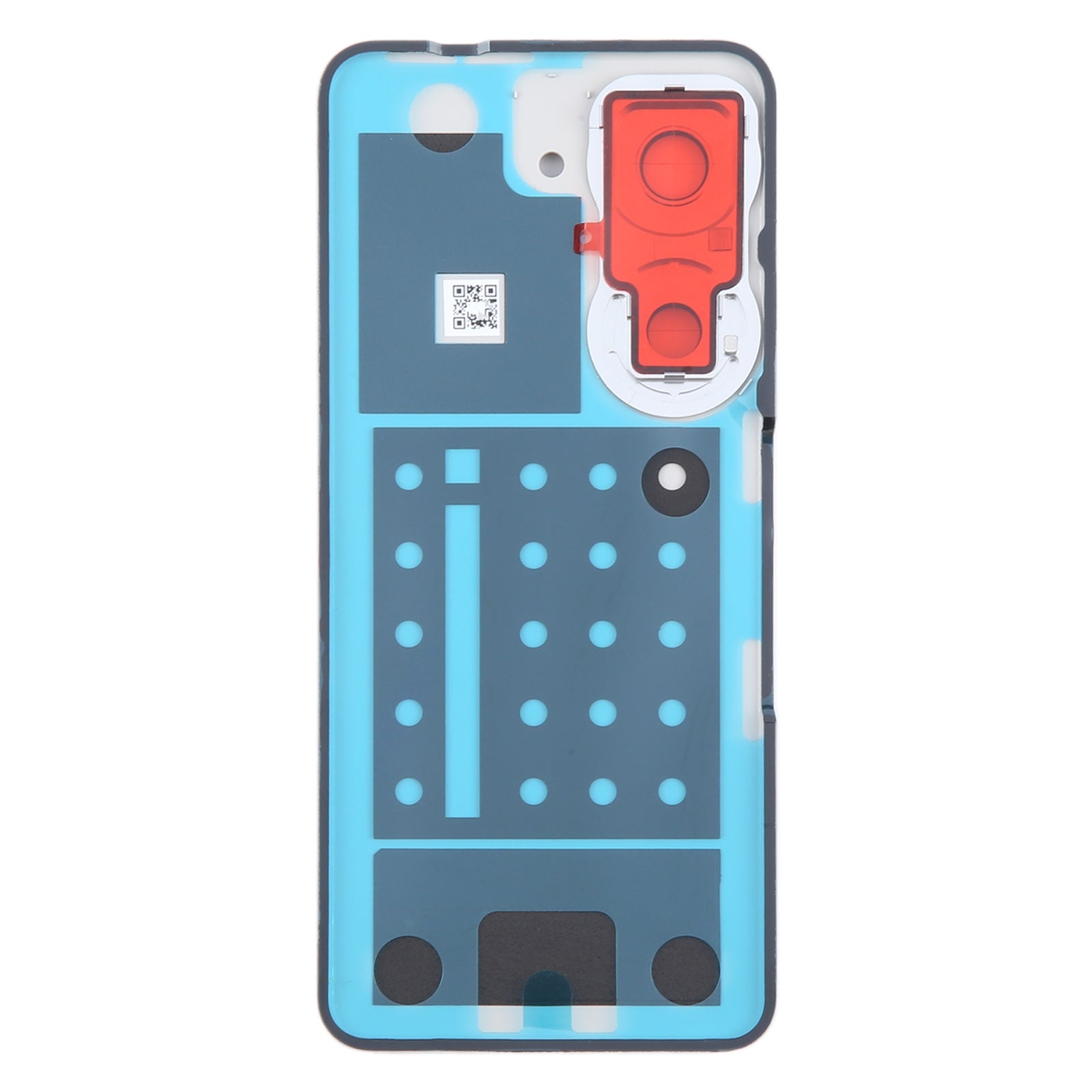 For Asus Zenfone 9 AI2202 Battery Back Cover with Camera Lens Cover White