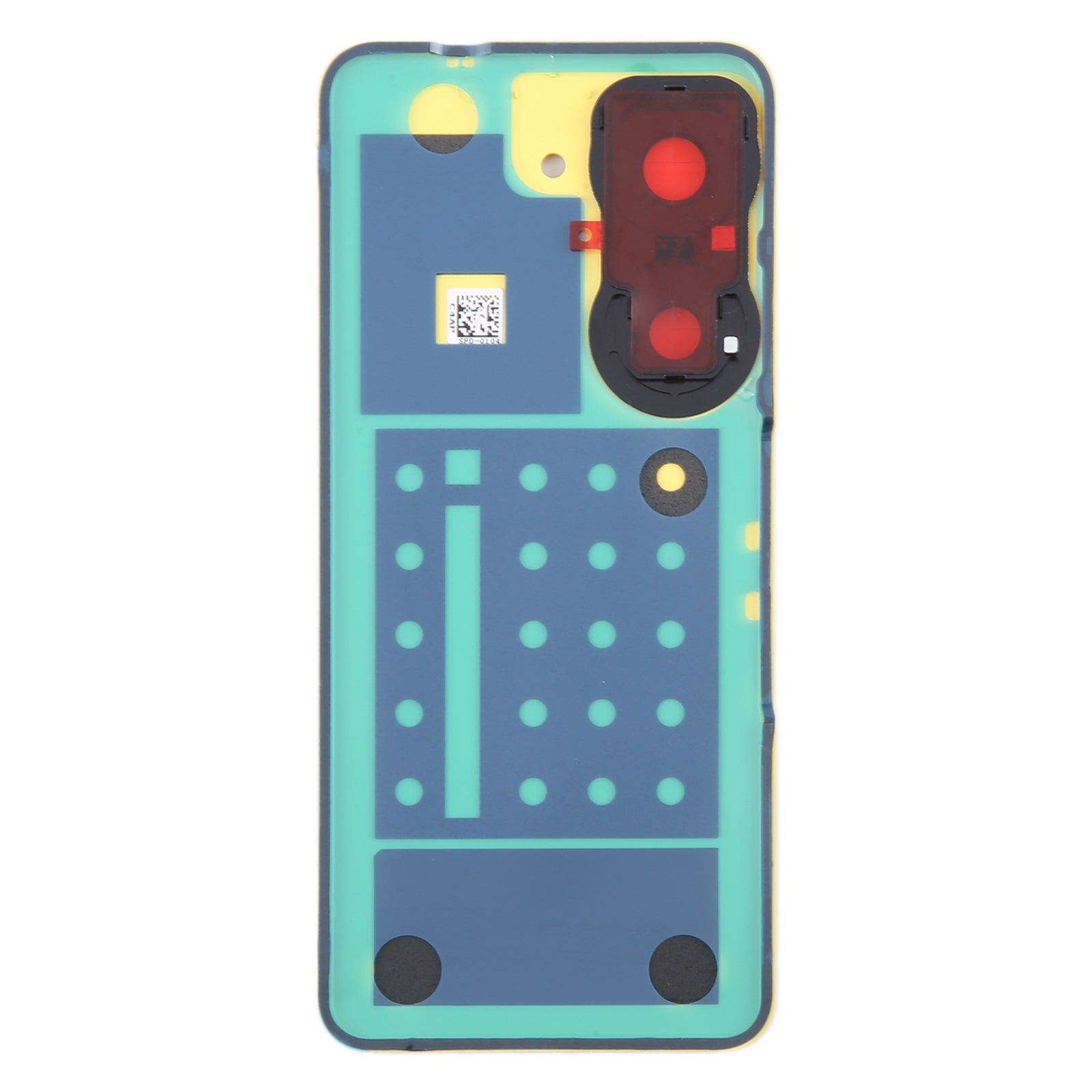 For Asus Zenfone 9 AI2202 Battery Back Cover with Camera Lens Cover Yellow