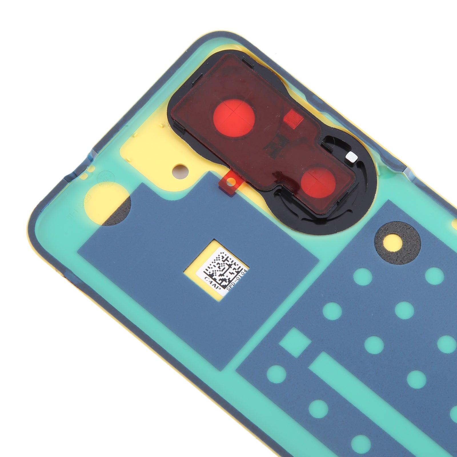 For Asus Zenfone 9 AI2202 Battery Back Cover with Camera Lens Cover Yellow