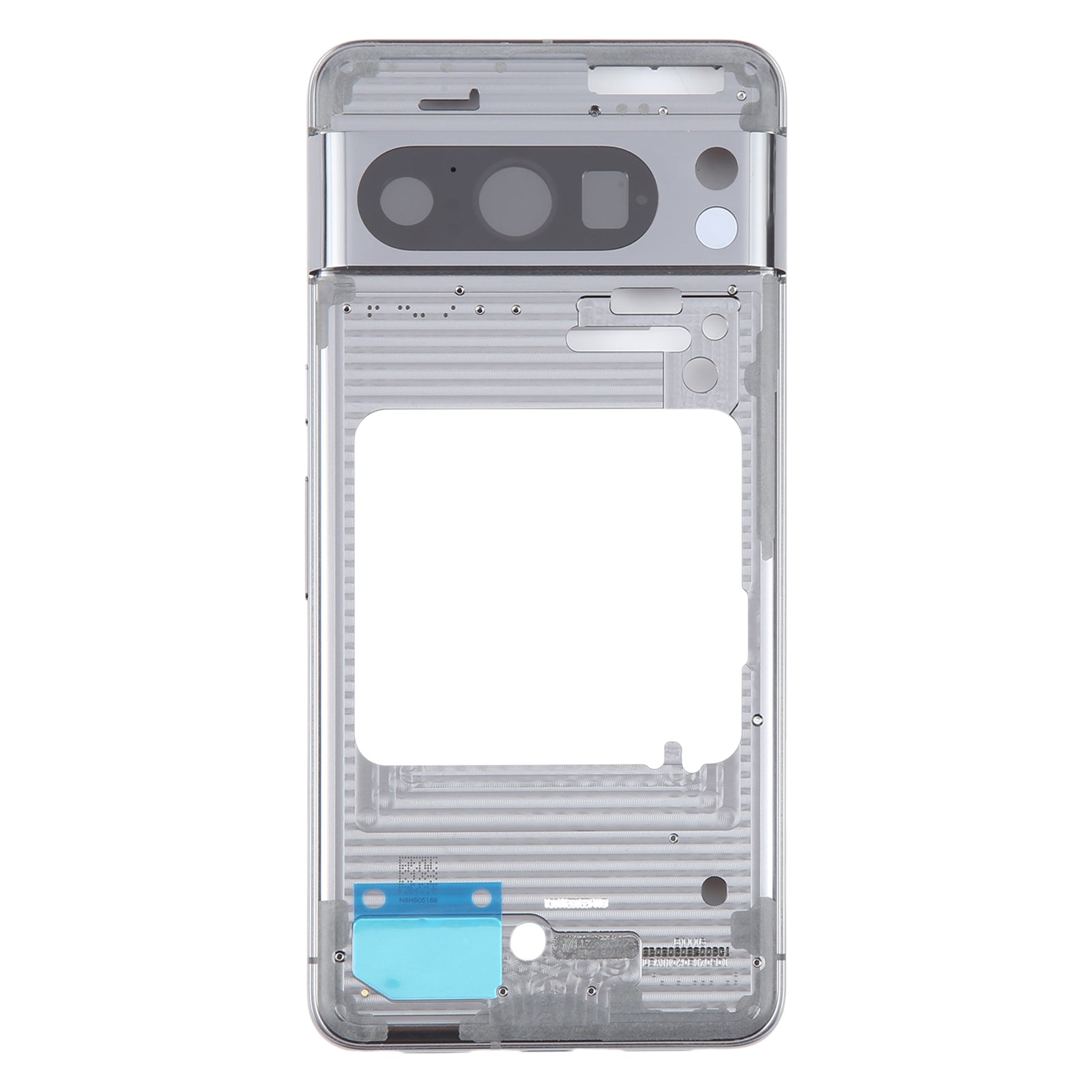 For Google Pixel 8 Pro Middle Frame Bezel Plate  Black