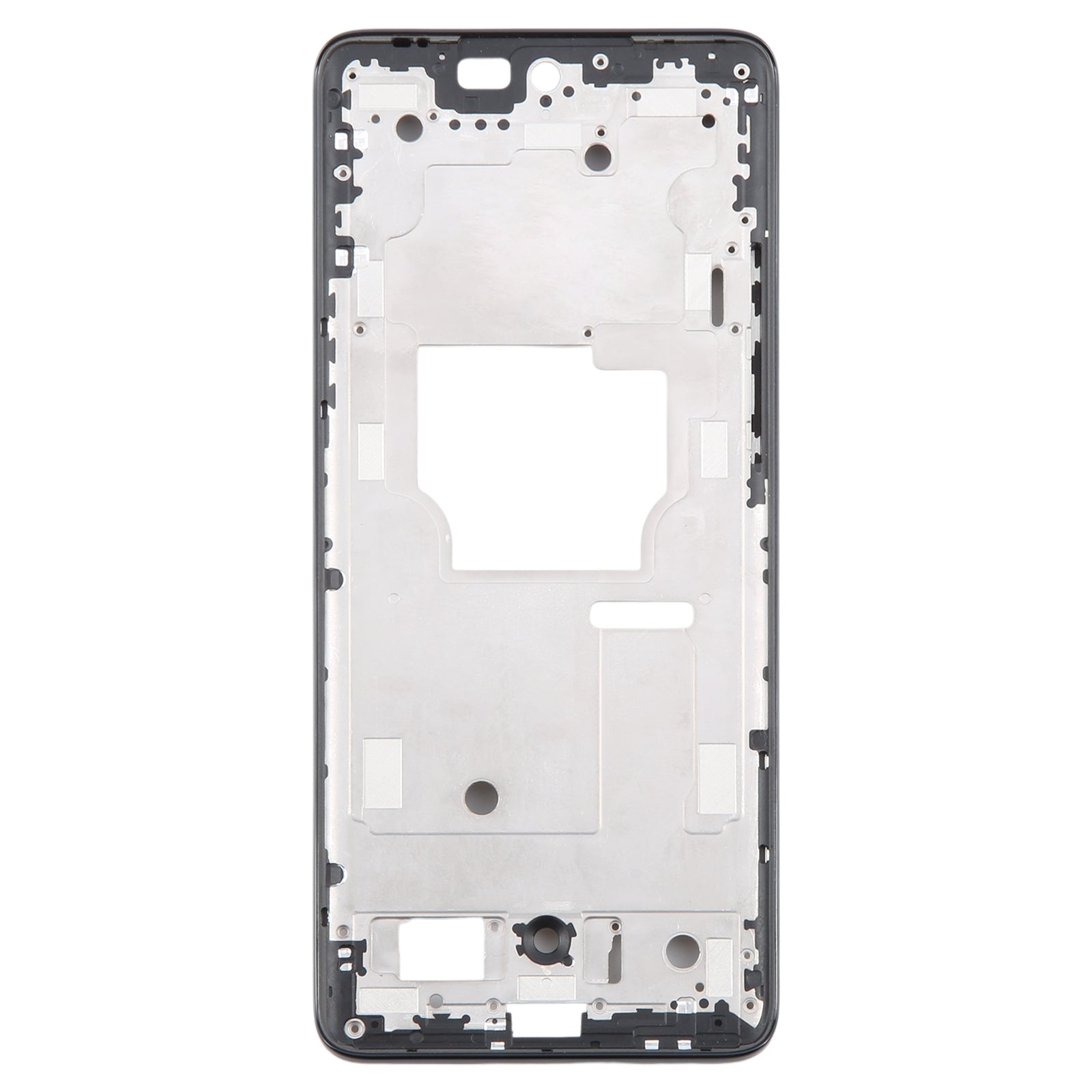 For Motorola Edge 40 Neo Front Housing LCD Frame Bezel Plate  Black