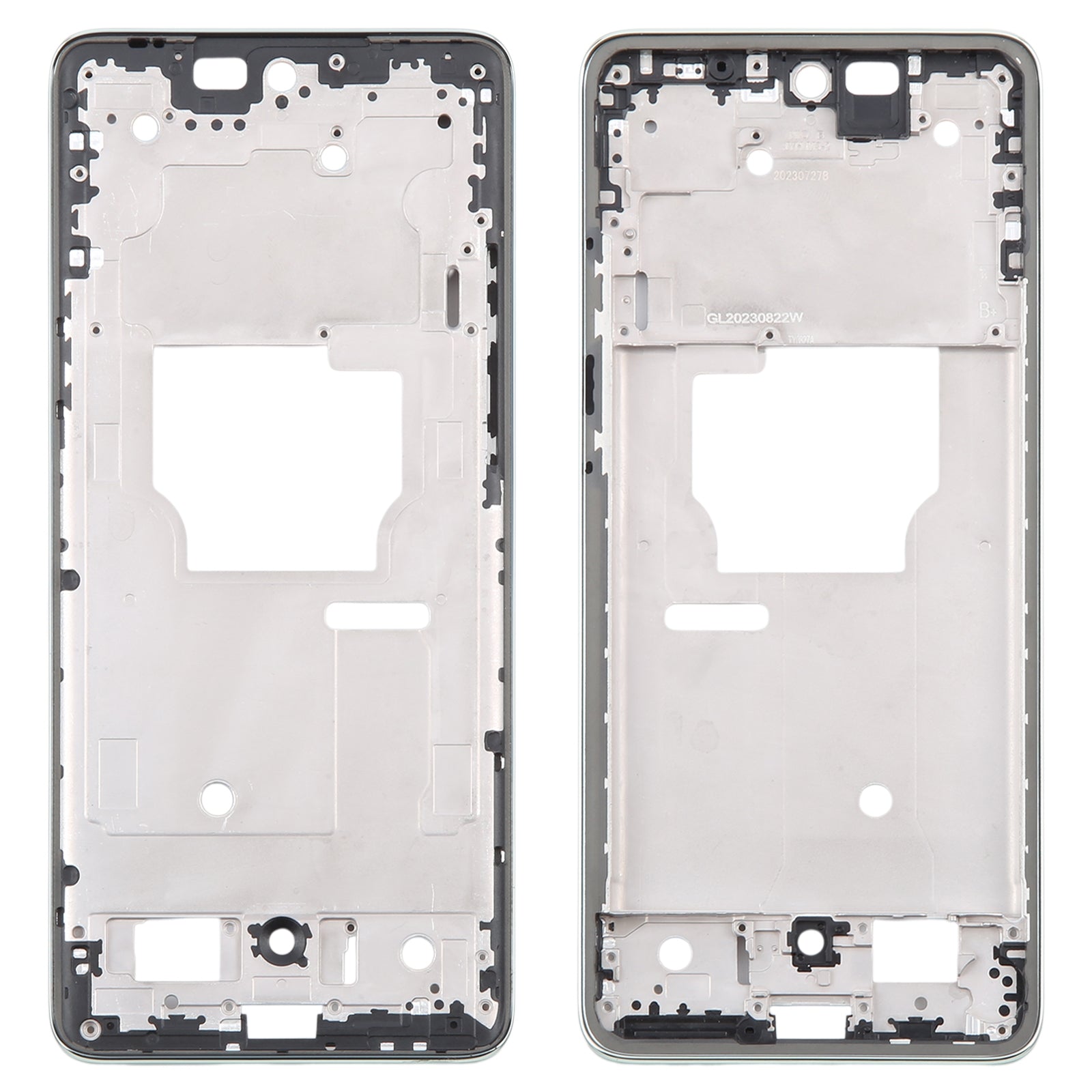 For Motorola Edge 40 Neo Front Housing LCD Frame Bezel Plate  Green