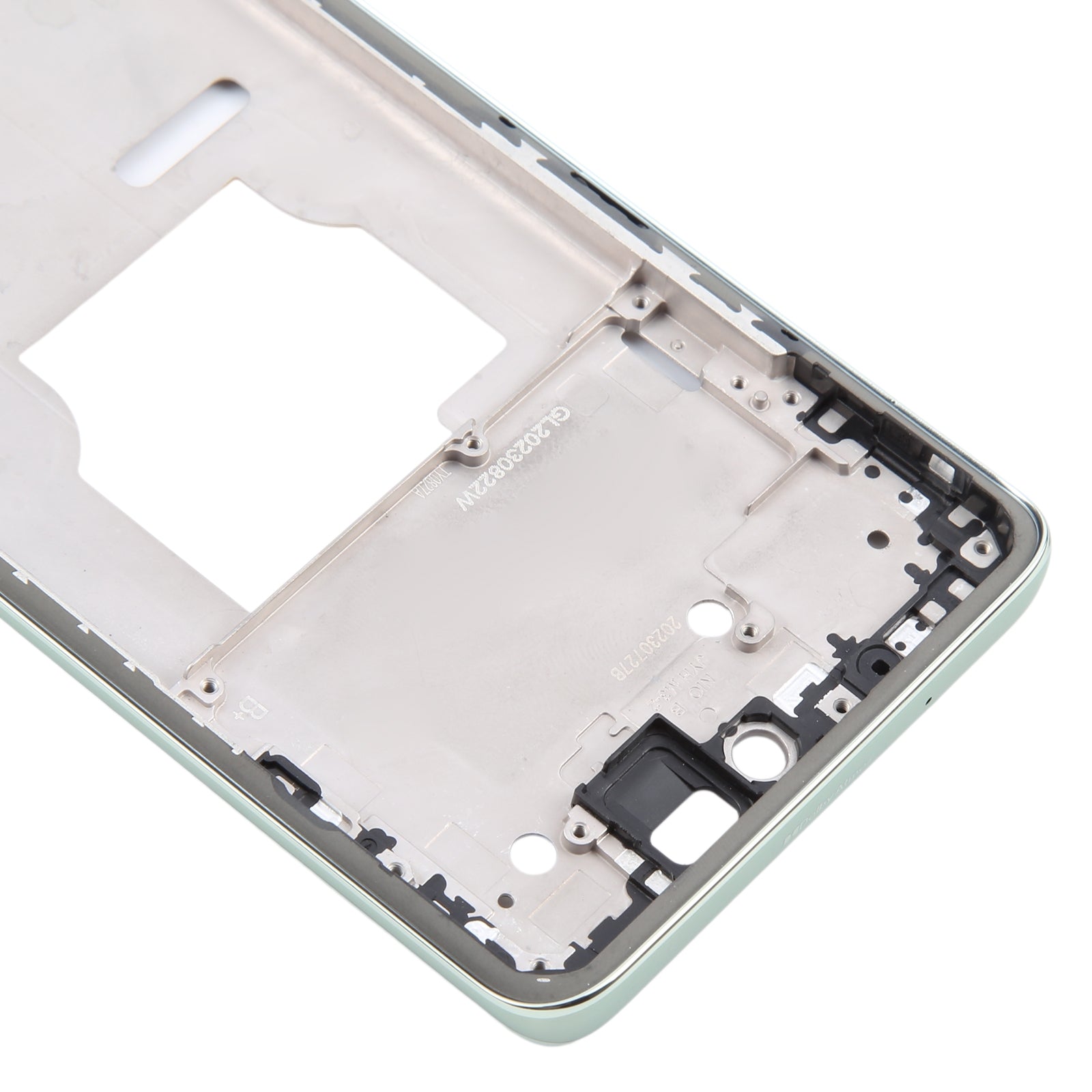 For Motorola Edge 40 Neo Front Housing LCD Frame Bezel Plate  Green