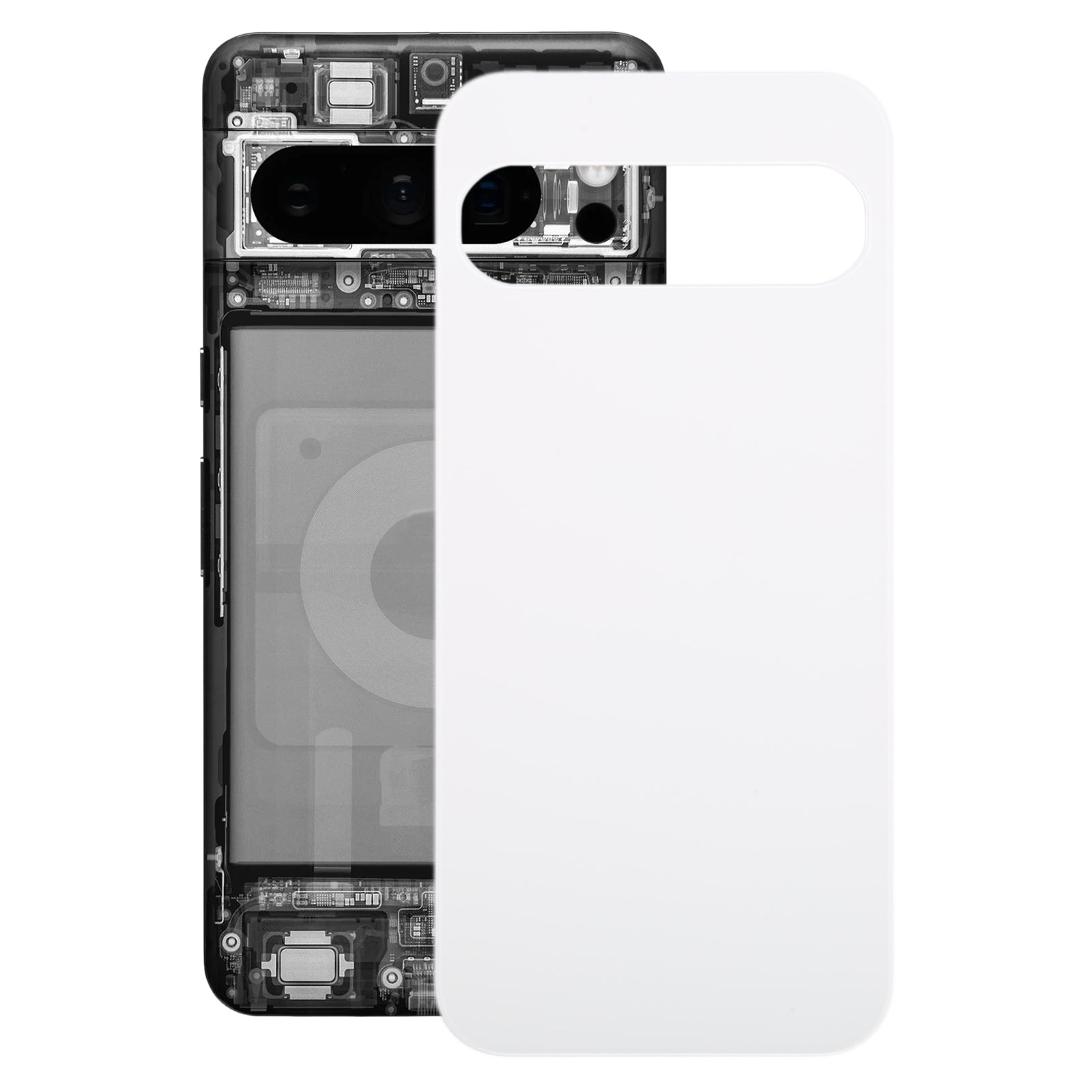 For Google Pixel 9 Battery Back Cover White