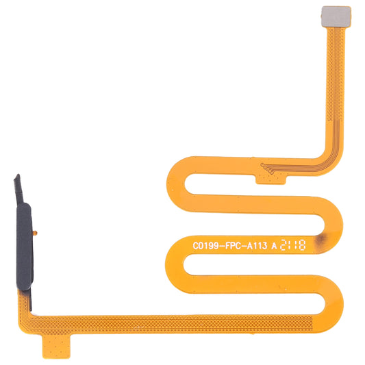 For Infinix Zero 8i X687B Fingerprint Sensor Flex Cable  Black