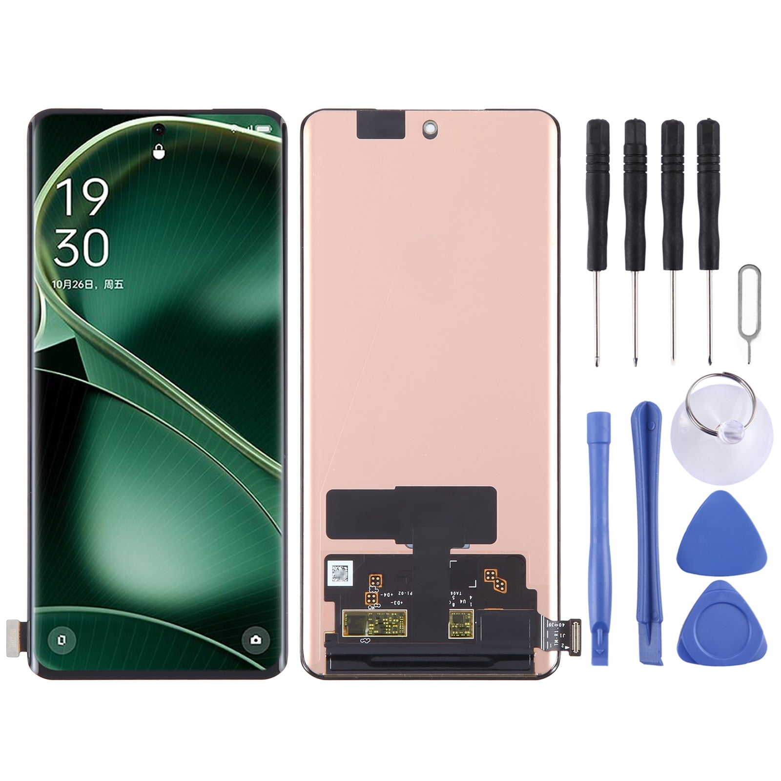 AMOLED Material LCD Screen for OPPO Find X6 With Digitizer Full Assembly