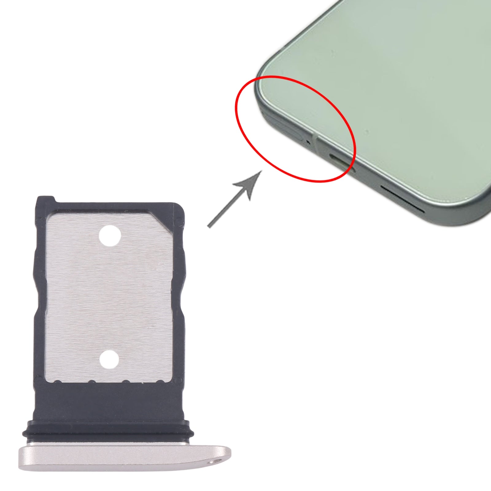 For Google Pixel 9 SIM Card Tray  Beige