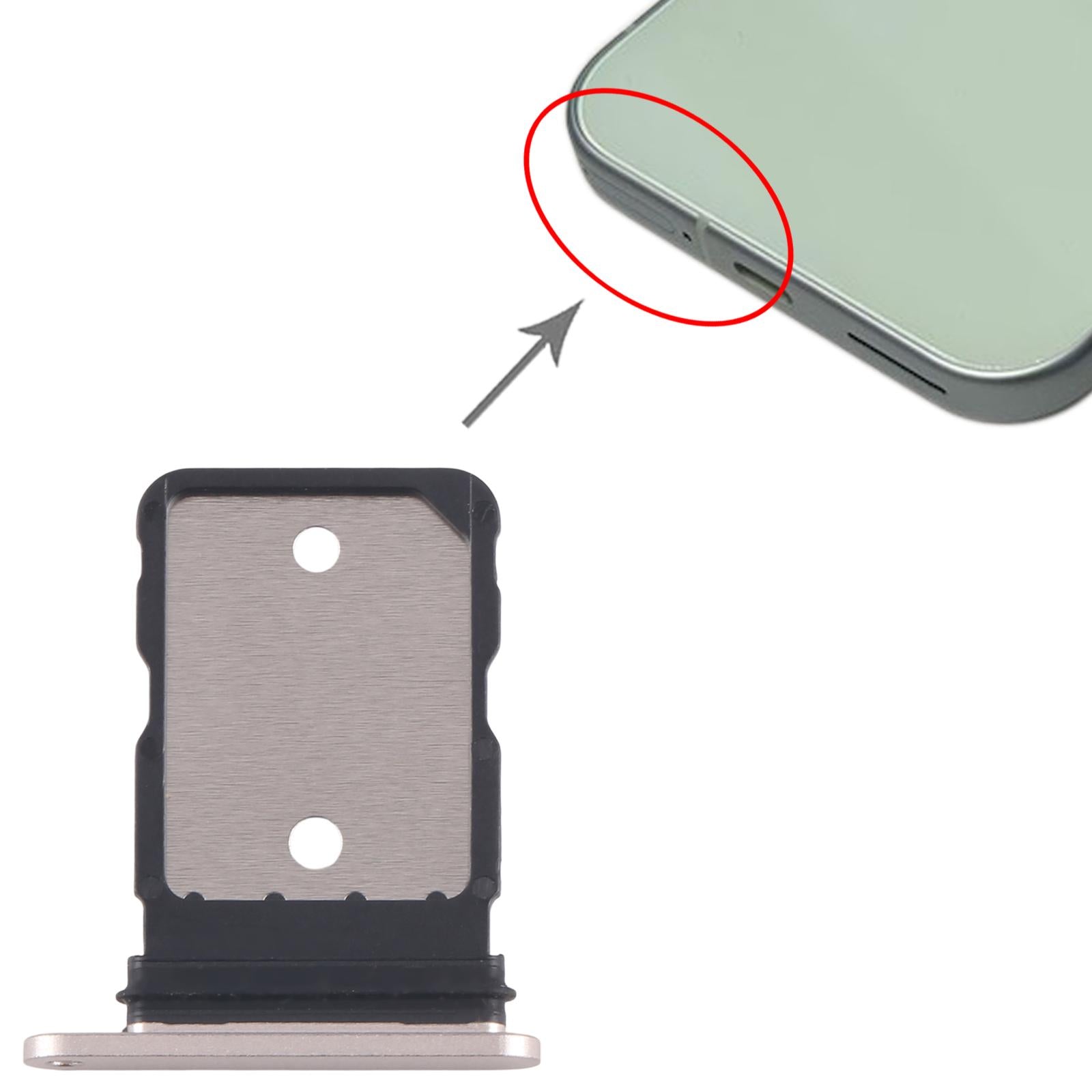 For Google Pixel 9 Pro SIM Card Tray  Gold