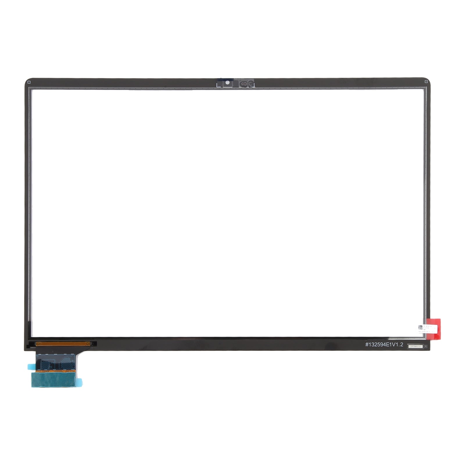 For Lenovo Yoga Pad Pro 2021 / Yoga Tab 13 YT-K606F YT-K606M YT-K606 Touch Panel  Black